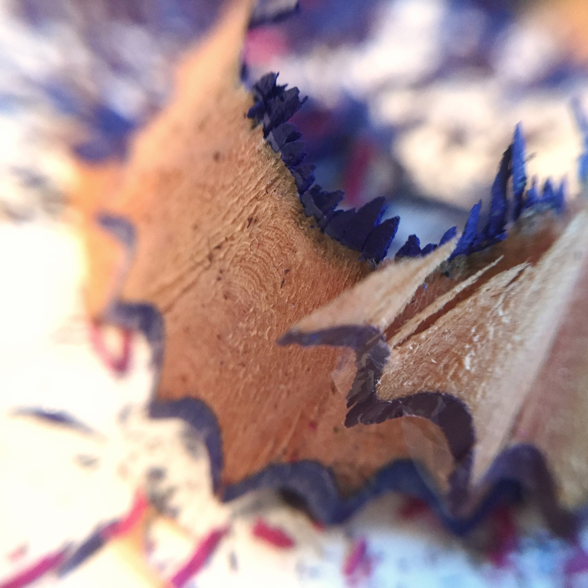 Jag.gr 645 PRO Mk III for Apple iPhone 6 sample photo. Pencil shavings. photography