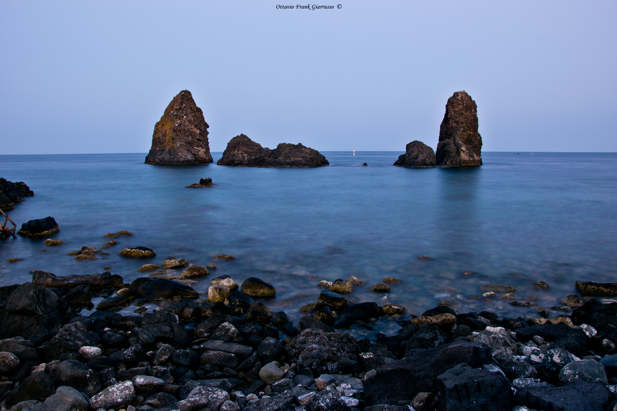AF Zoom-Nikkor 24-50mm f/3.3-4.5D sample photo. Acitrezza faraglioni photography