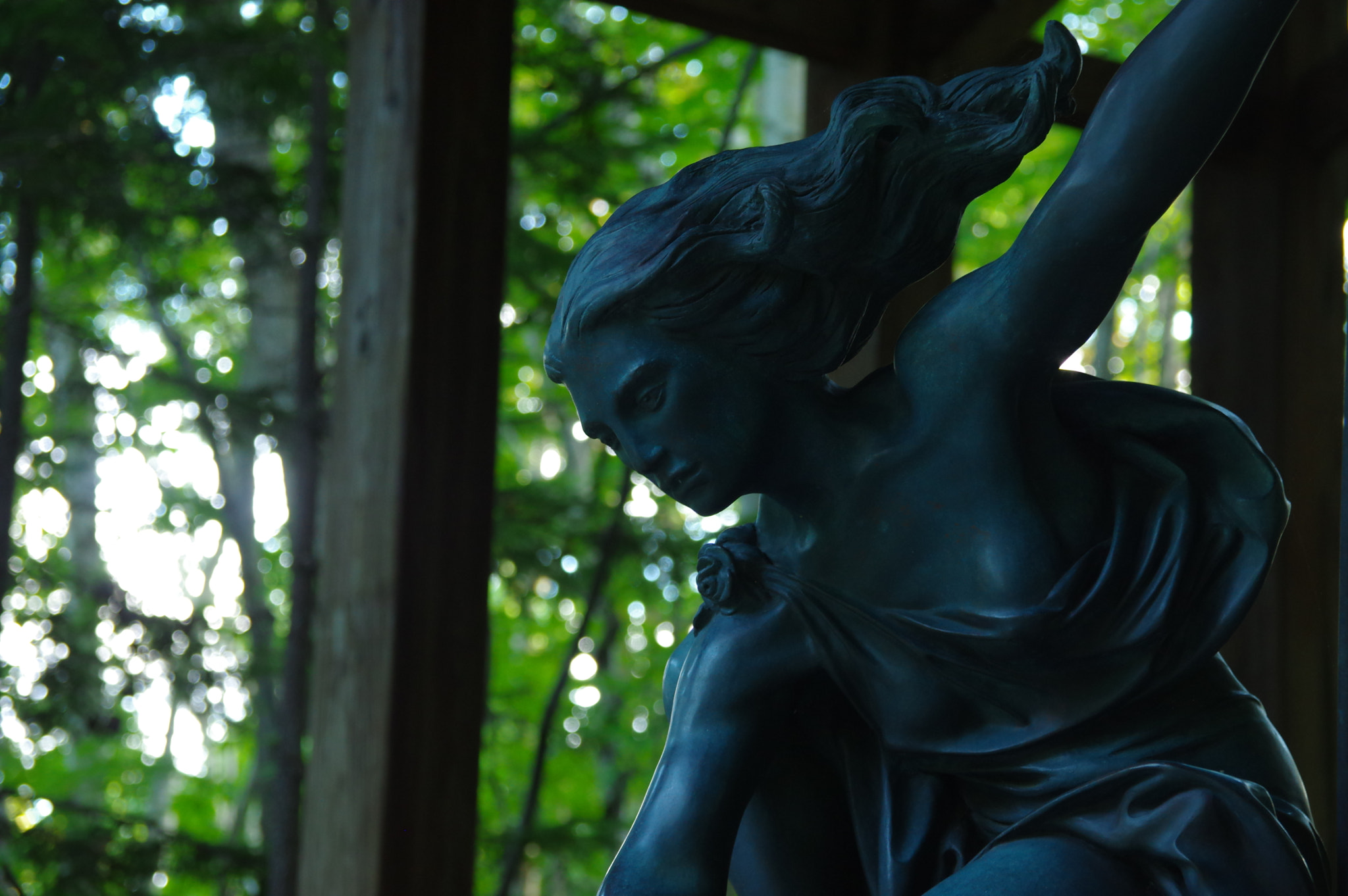 Sigma 18-125mm F3.8-5.6 DC HSM sample photo. 銅像 photography