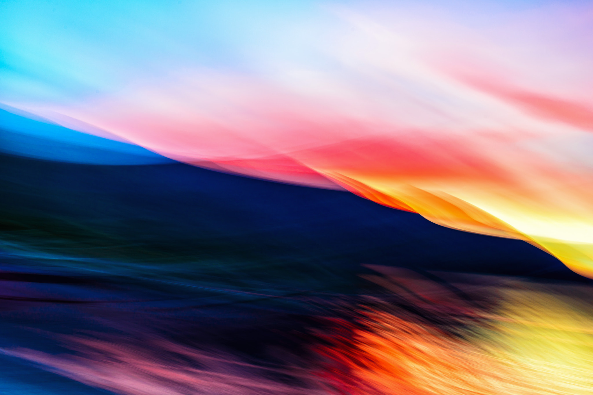 Nikon D800E sample photo. Painted sunset photography