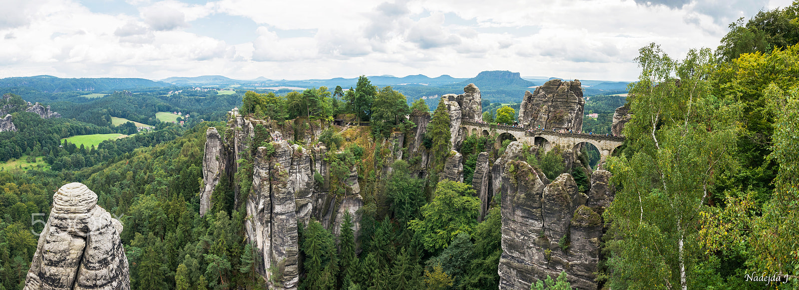 Sigma 17-50mm F2.8 EX DC HSM sample photo. The bastei bridge photography