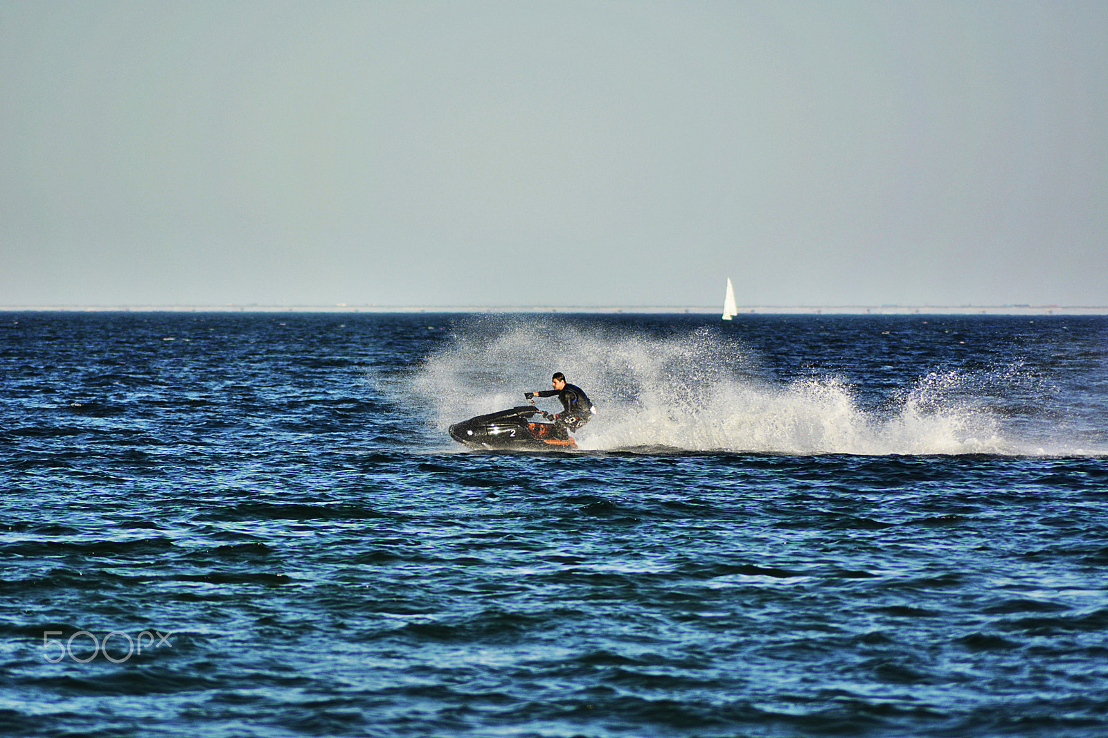 Nikon AF Nikkor 70-300mm F4-5.6G sample photo. Watersport photography