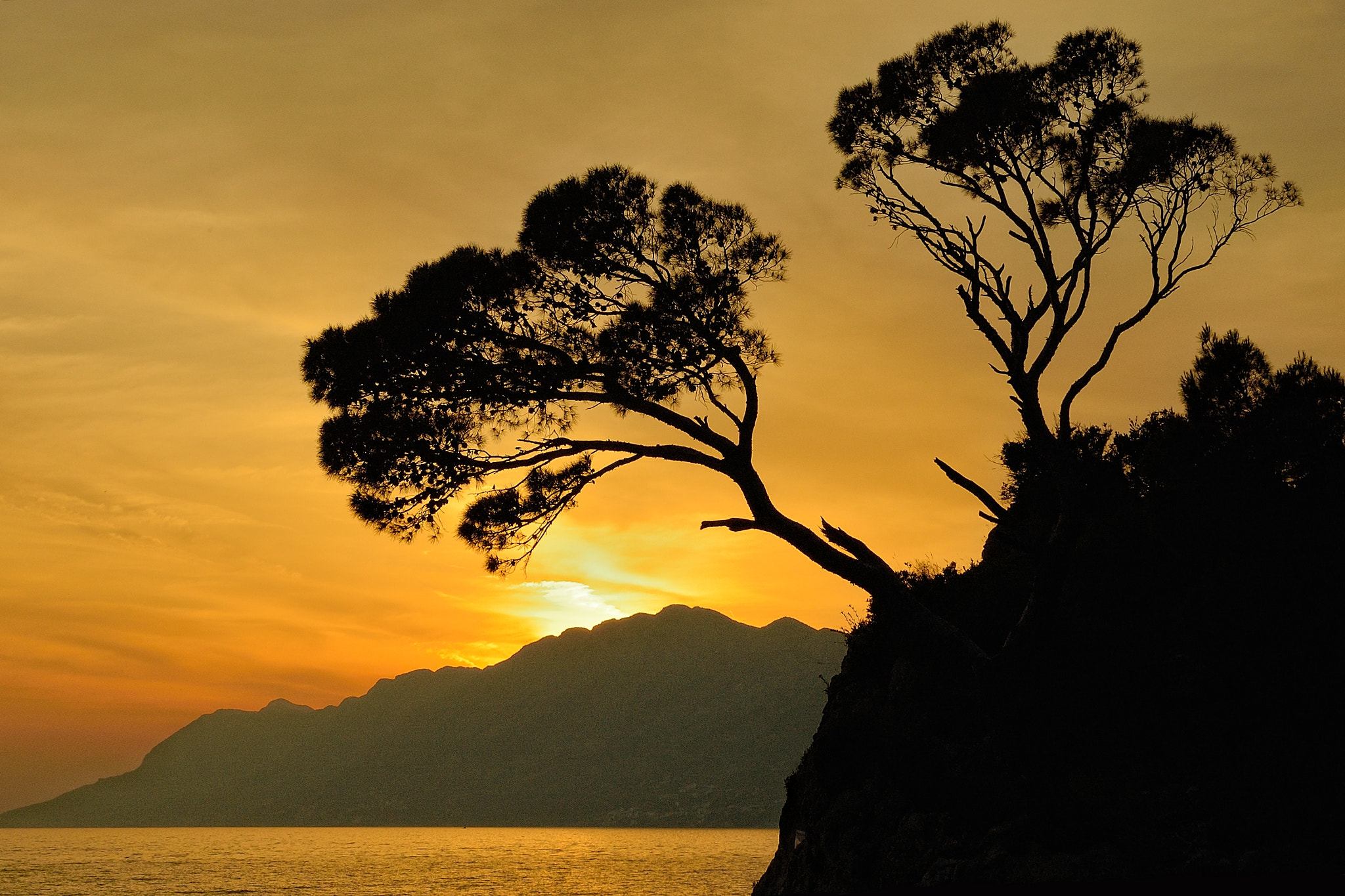 Nikon D70 + Sigma 24-70mm F2.8 EX DG Macro sample photo. Brela, croatia photography