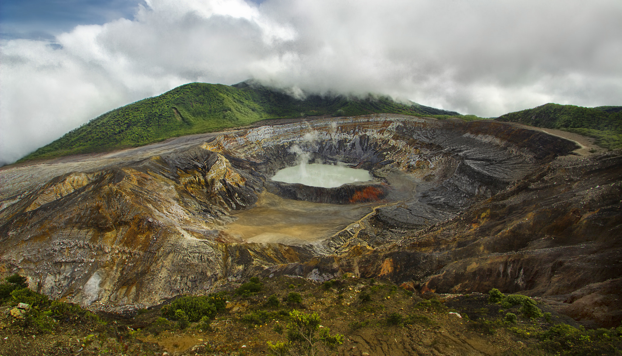 Sigma 10-20mm F3.5 EX DC HSM sample photo. Poas volcano photography