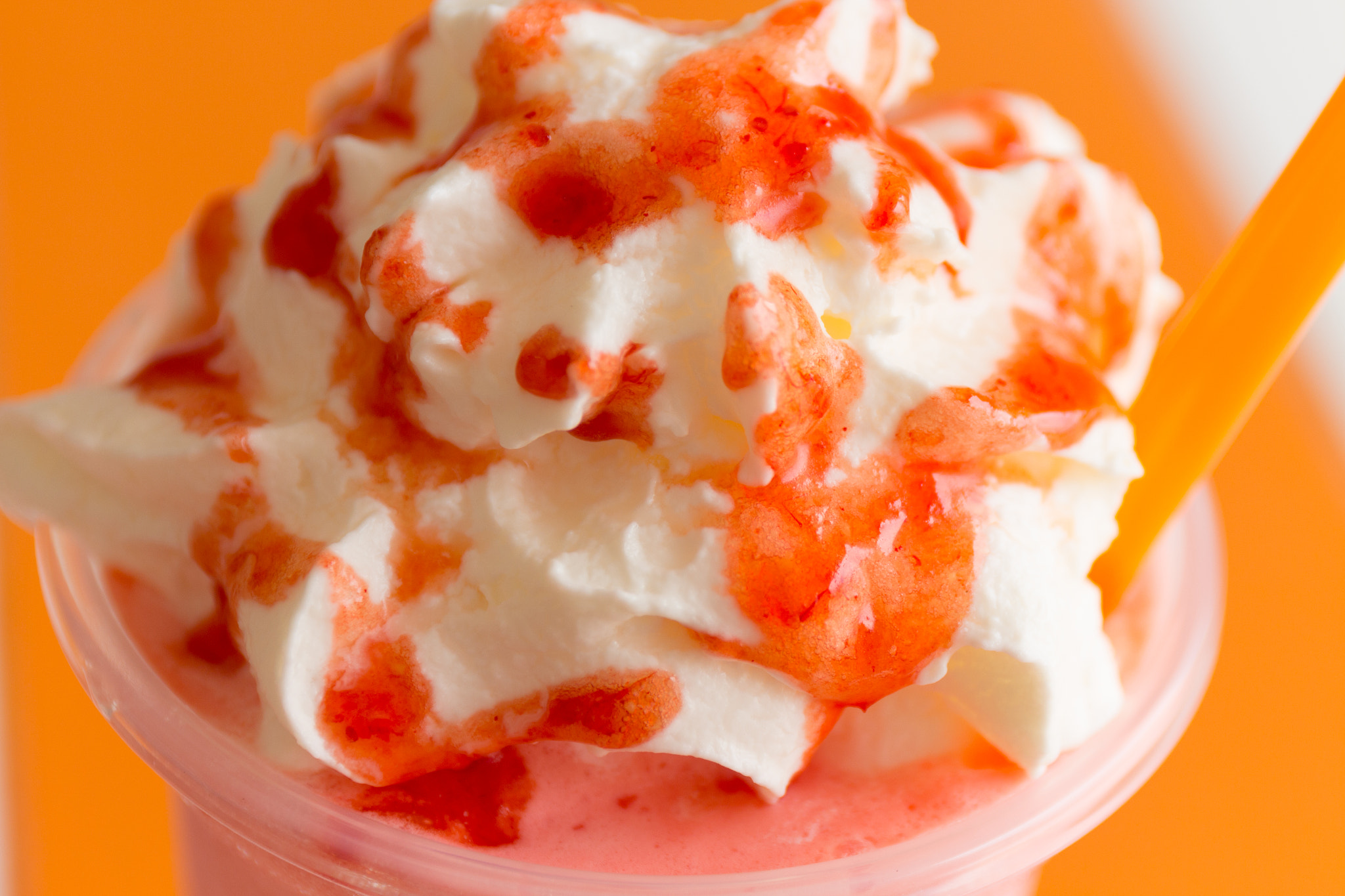 Canon EOS M sample photo. Sweet strawberry milkshake and frappe - iced and milk blended wi photography