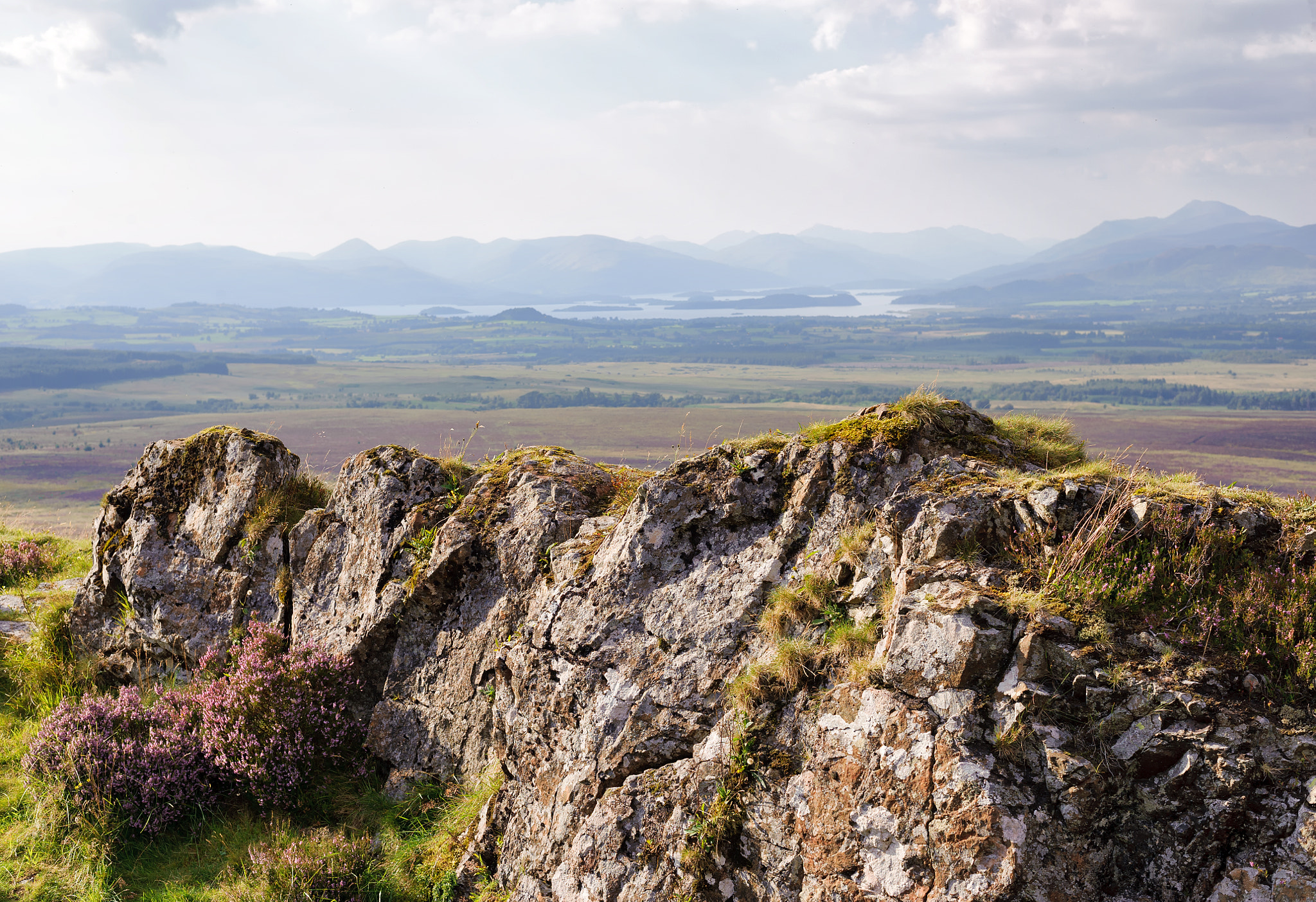 Nikon D3 + Nikon AF-S Nikkor 50mm F1.8G sample photo. Loch lomond from afar photography