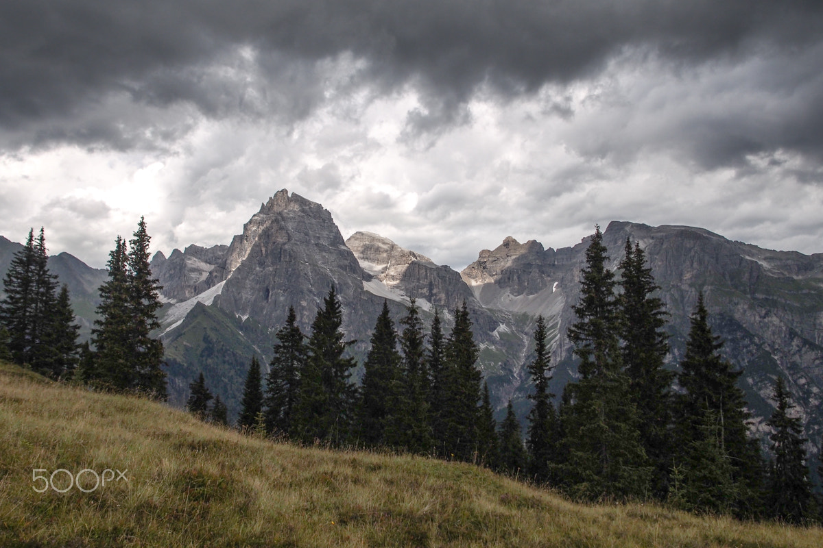 Olympus OM-D E-M5 + OLYMPUS M.12mm F2.0 sample photo. Dramatic peaks photography