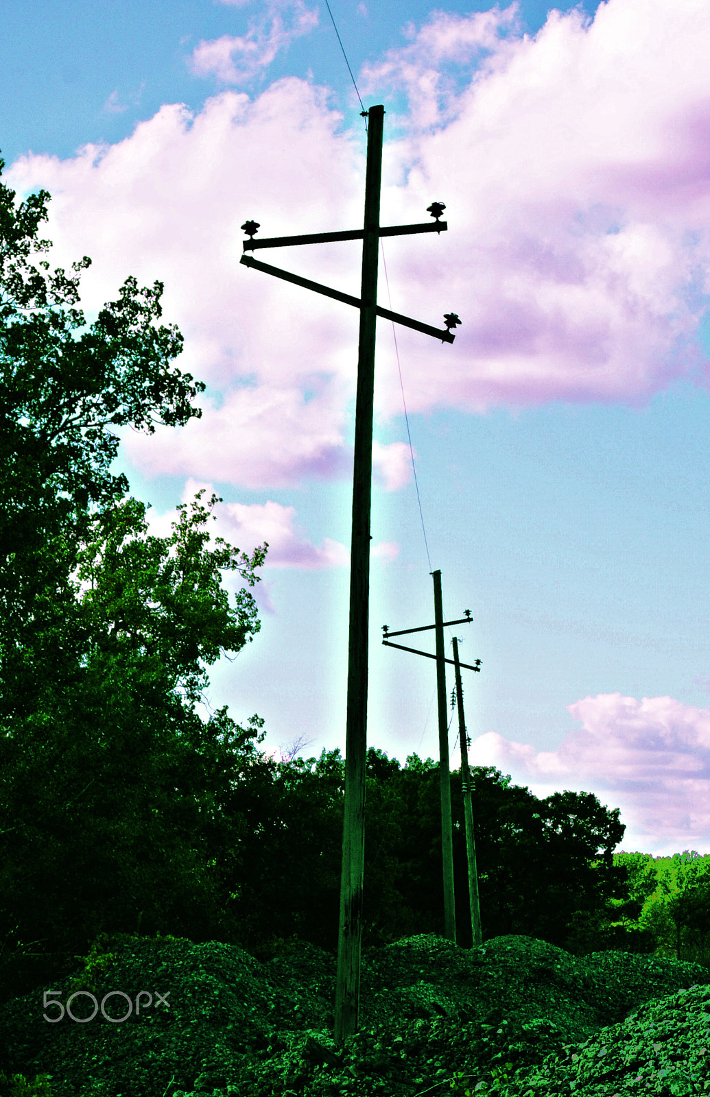 Sony DT 16-105mm F3.5-5.6 sample photo. Poles photography