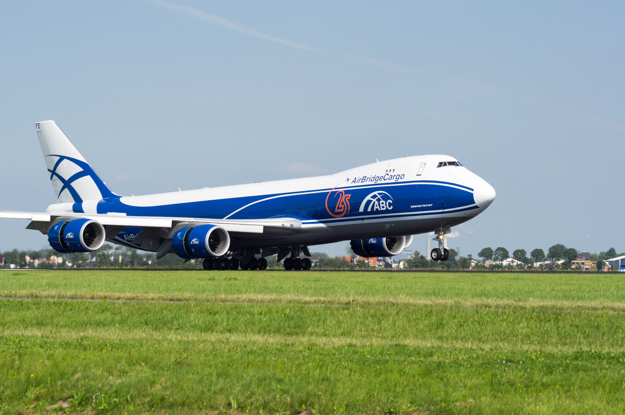 Pentax K-r + Sigma sample photo. Boeing 747-8f airbridgecargo photography