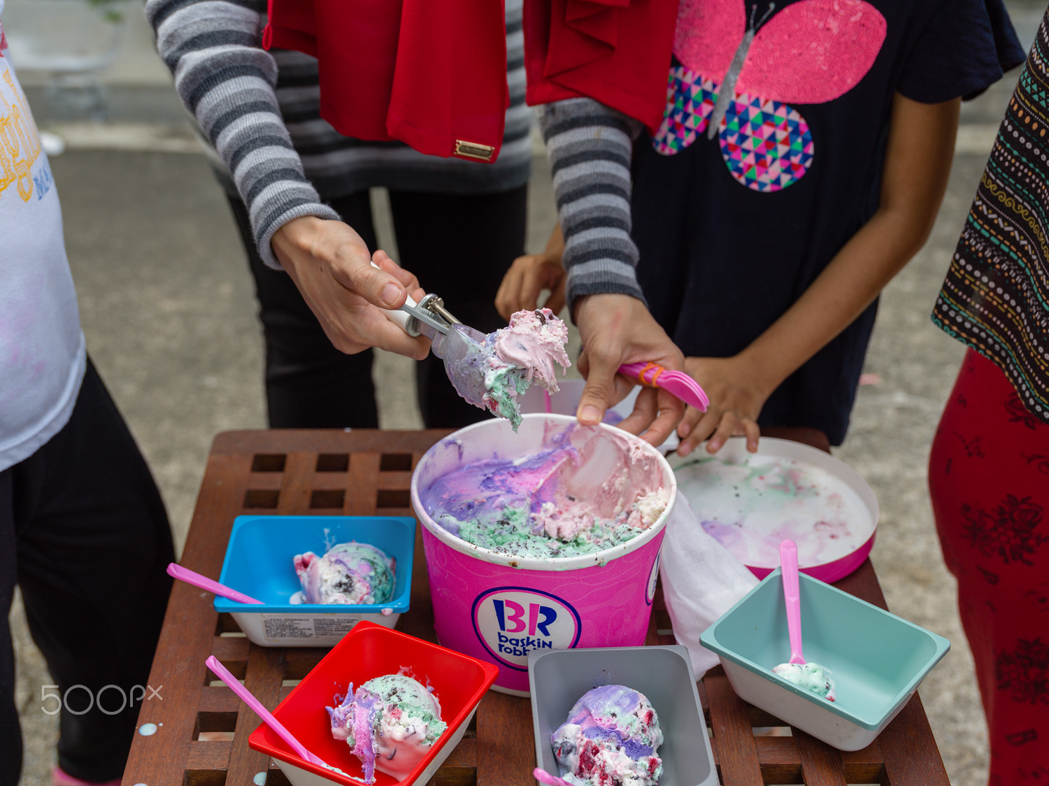 Hasselblad H6D + HCD 35-90 sample photo. Baskin robbins photography