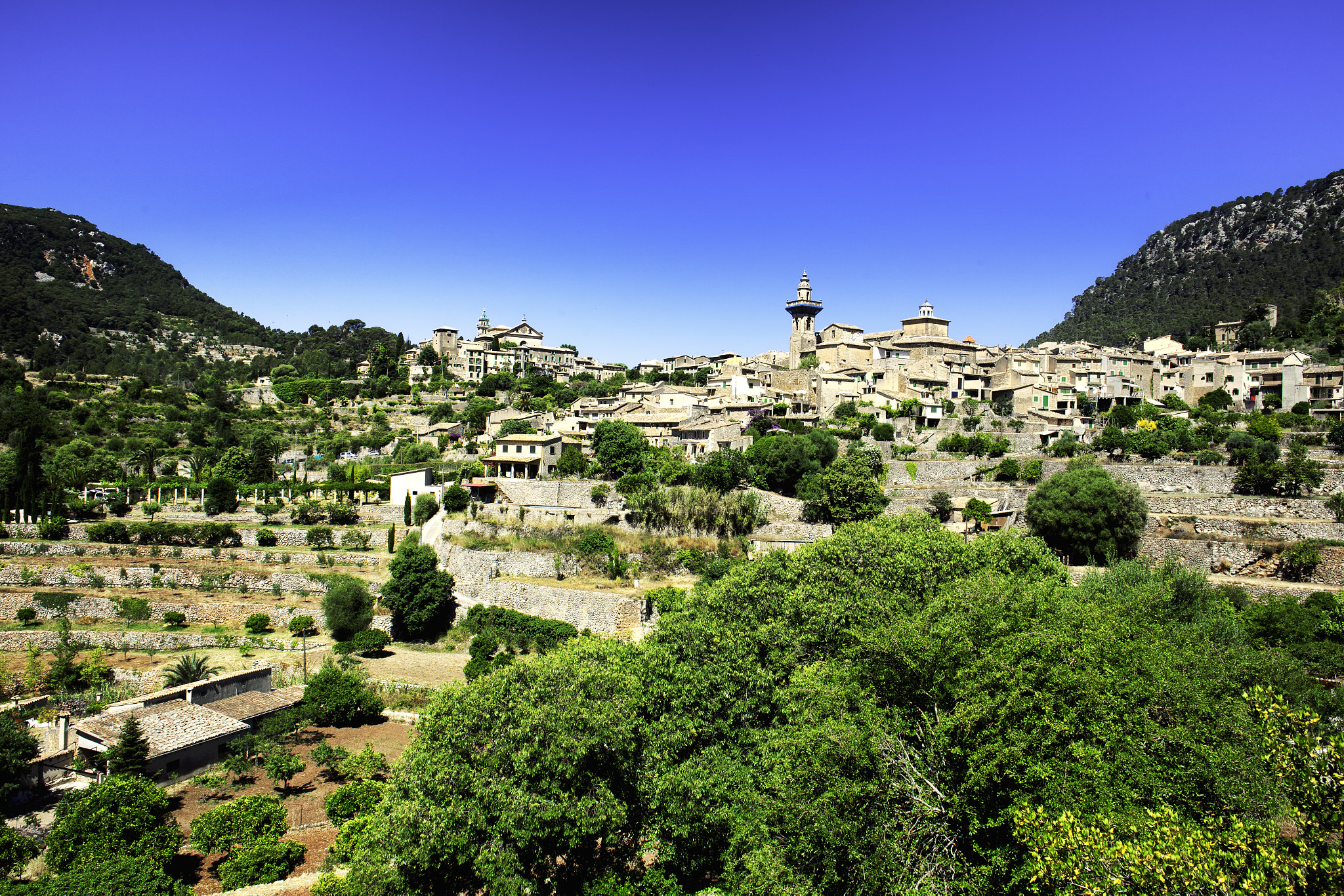 Canon EF 24mm F2.8 IS USM sample photo. Valldemosa photography