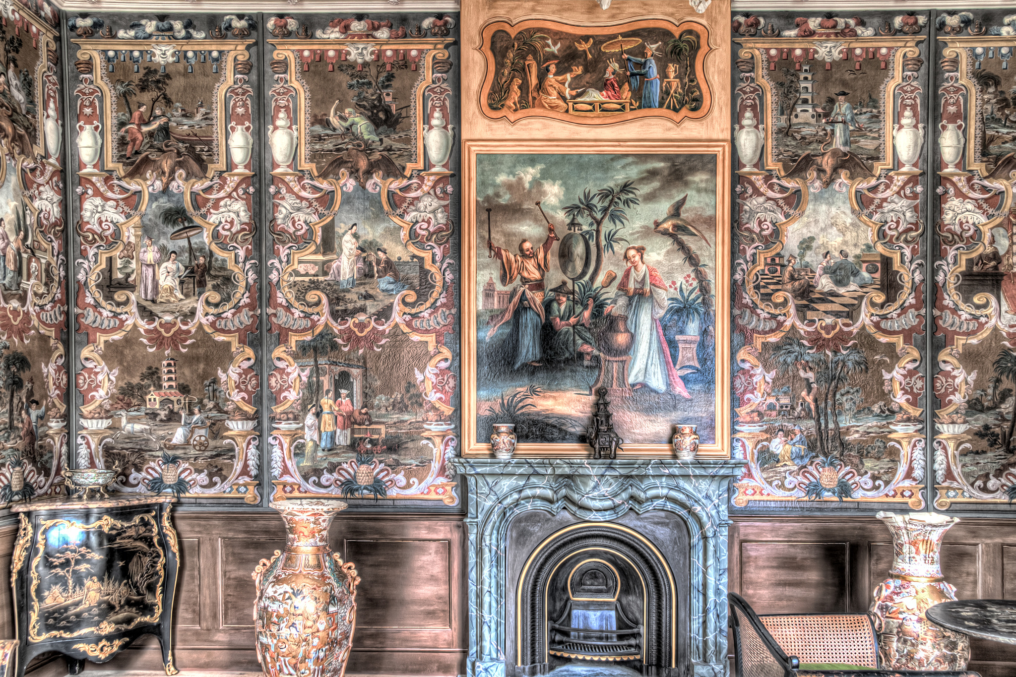 Sigma 17-70mm F2.8-4 DC Macro OS HSM sample photo. Chinesisches zimmer in schloss rammenau photography