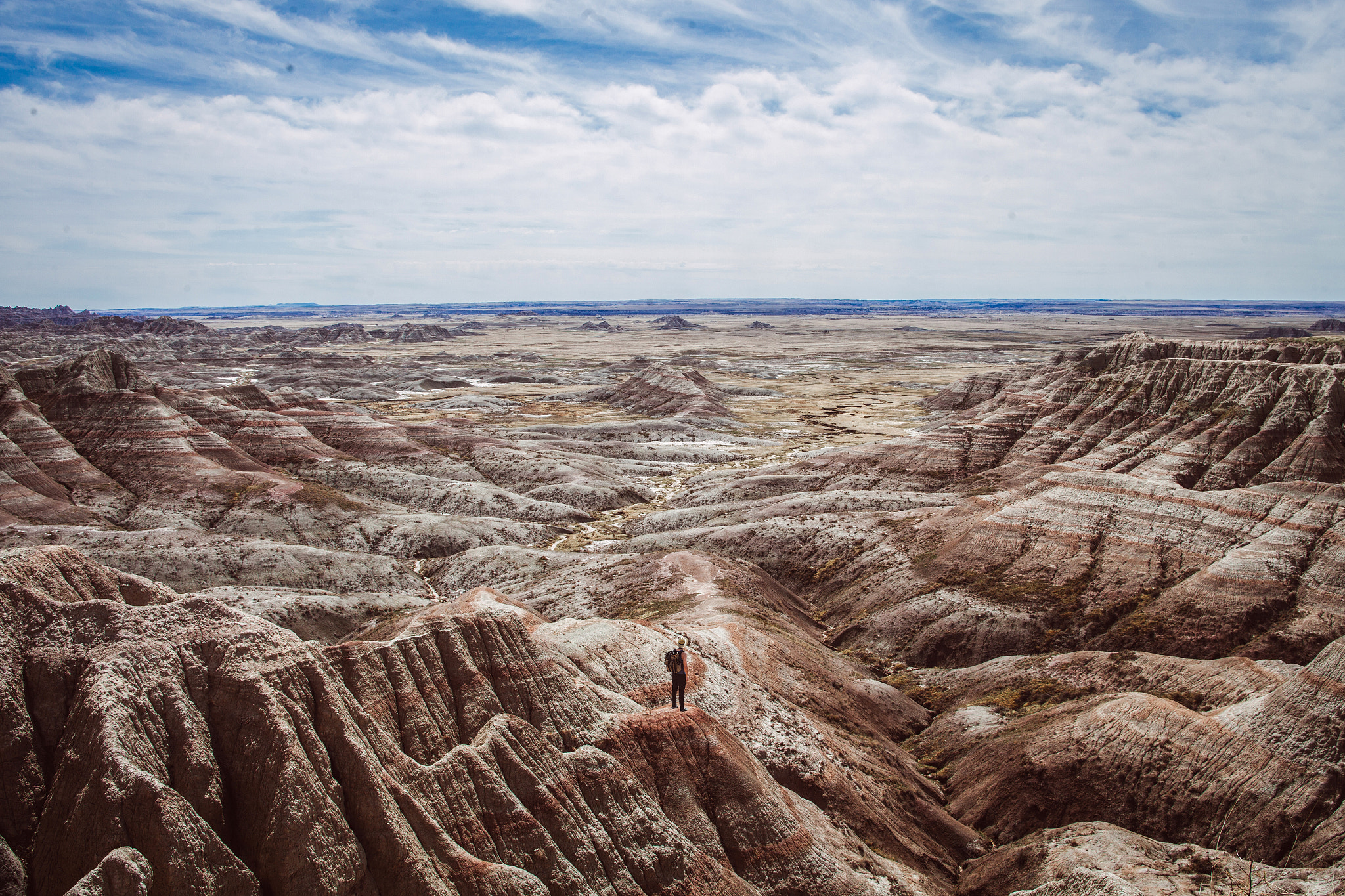 Canon EF 28-105mm f/3.5-4.5 USM sample photo. South dakota, badlands photography