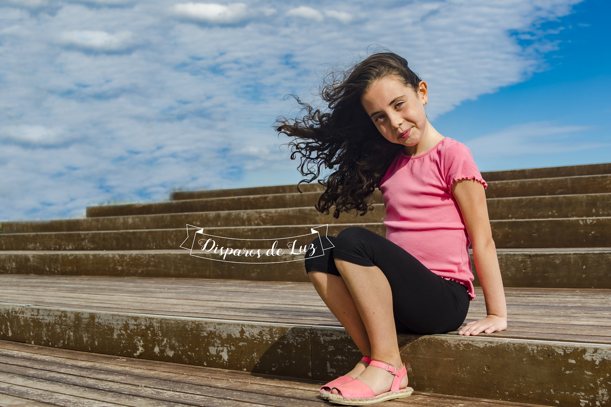 Nikon D7000 + AF Zoom-Nikkor 35-70mm f/3.3-4.5 sample photo. Girl with clouds photography