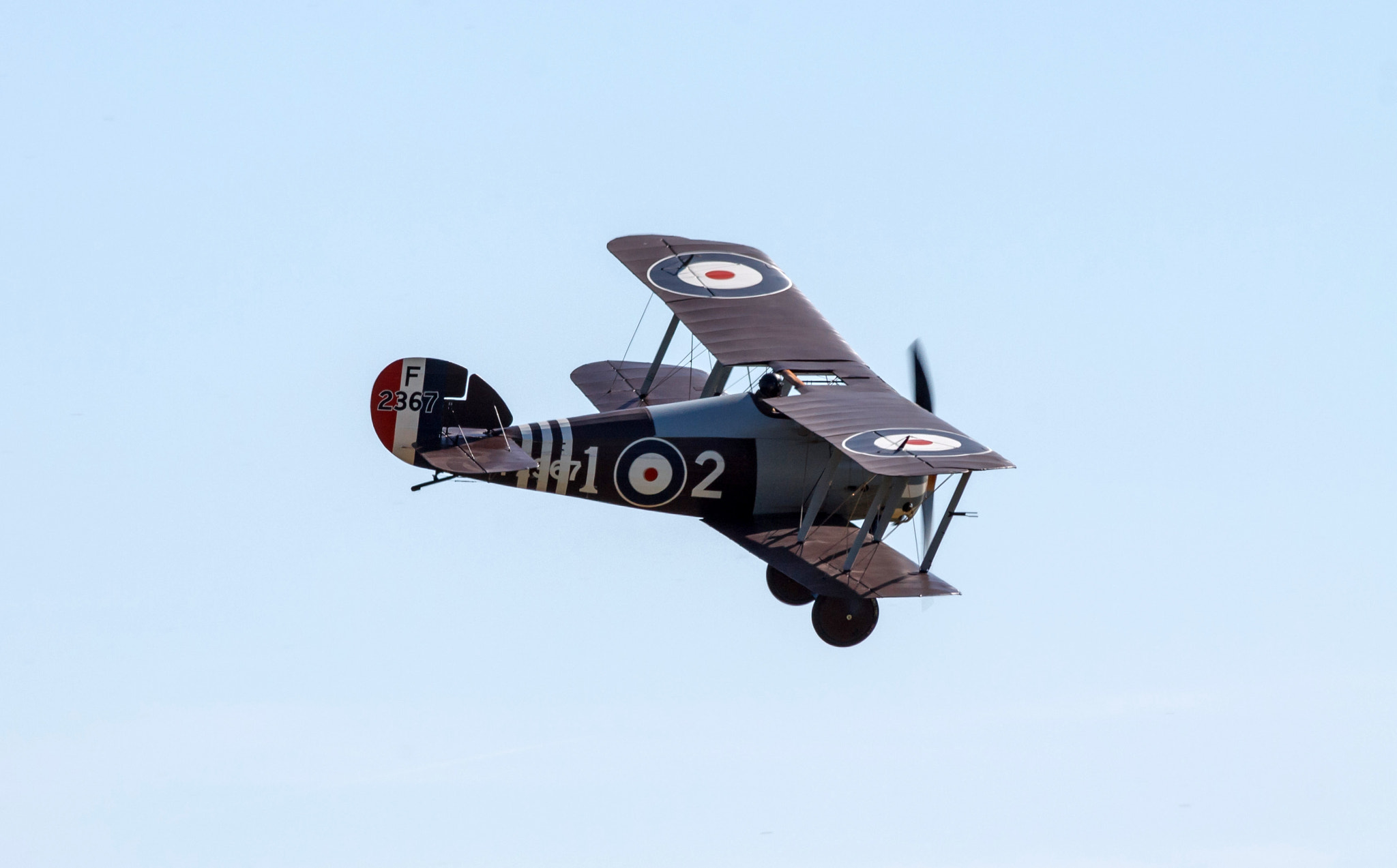 Canon EF 70-300mm F4-5.6 IS USM sample photo. Sopwith snipe photography