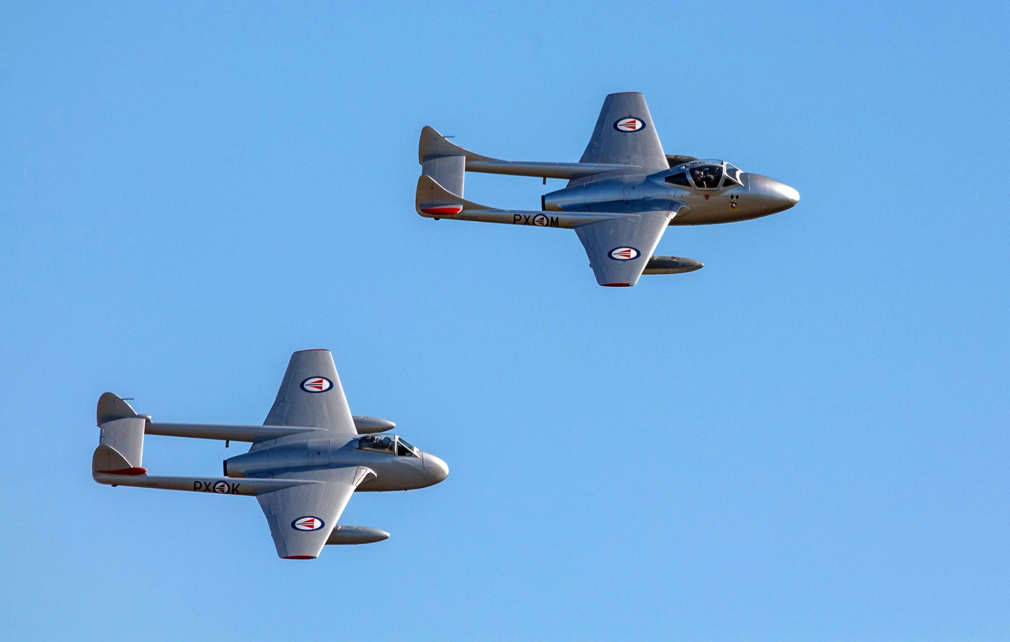 Canon EF 70-300mm F4-5.6 IS USM sample photo. Dehavilland vampires fb and t photography