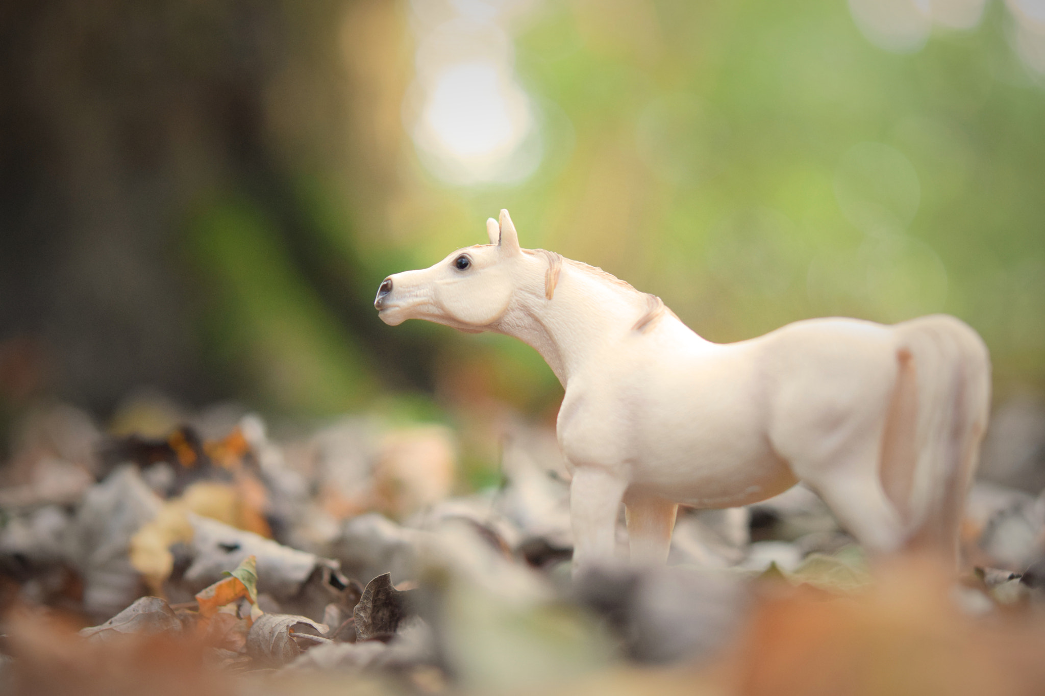 Nikon AF-S Micro-Nikkor 60mm F2.8G ED sample photo. Schleich horse photography