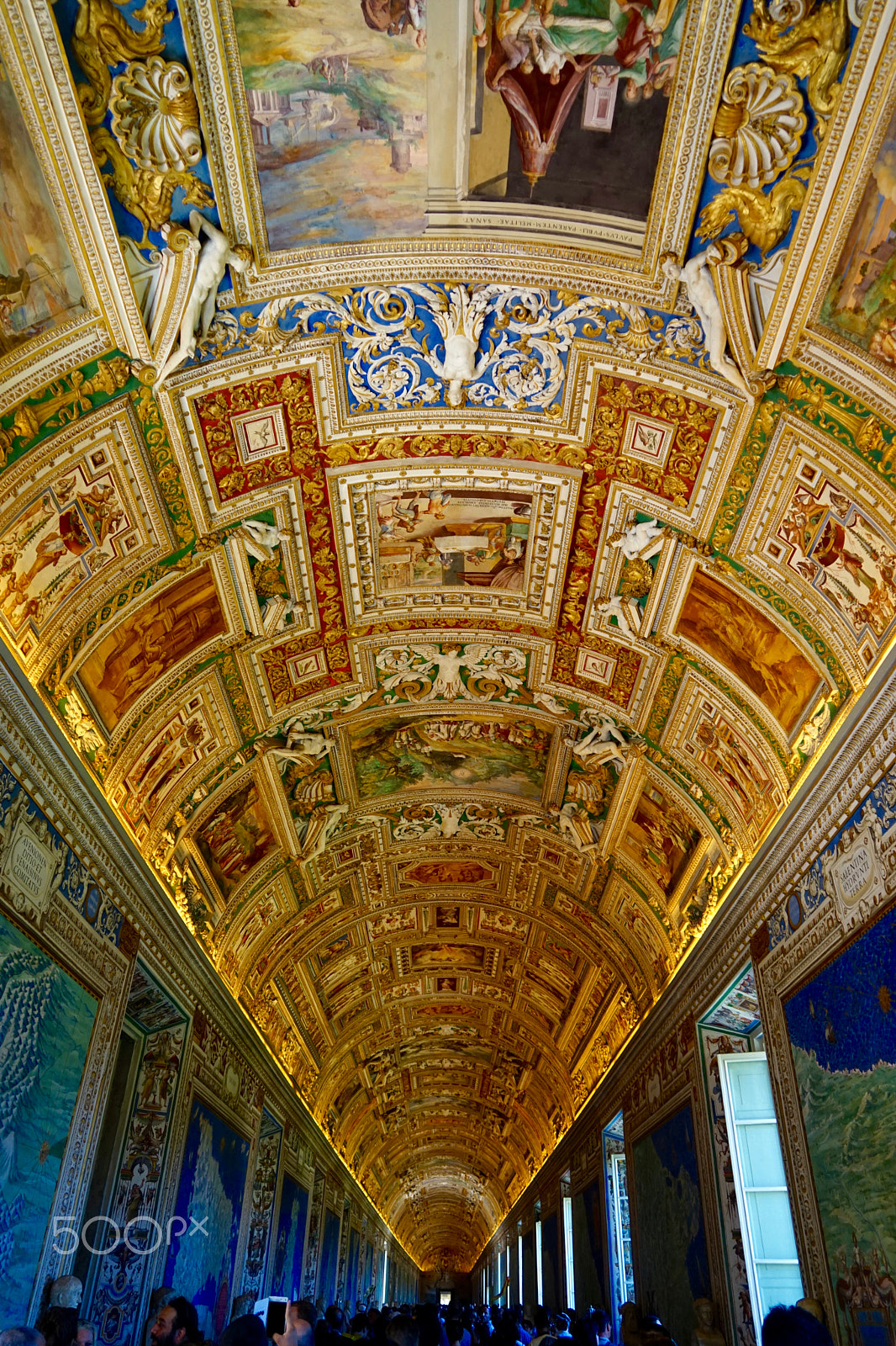 Sony a7 + Sony FE 24-240mm F3.5-6.3 OSS sample photo. Arcade of vatican museum photography