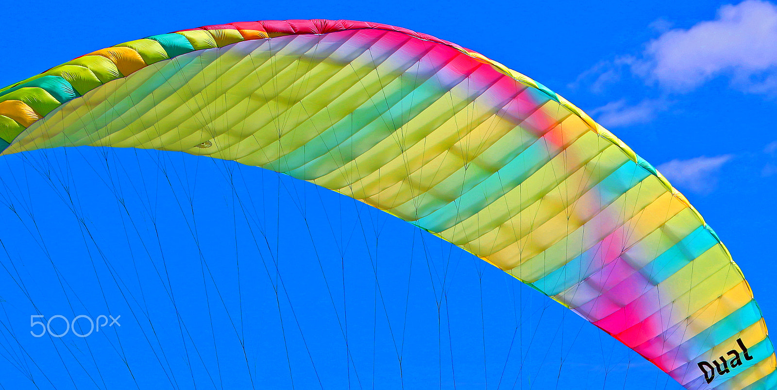 Canon EF 70-300mm F4-5.6L IS USM sample photo. Paraglider over my head (ii) photography
