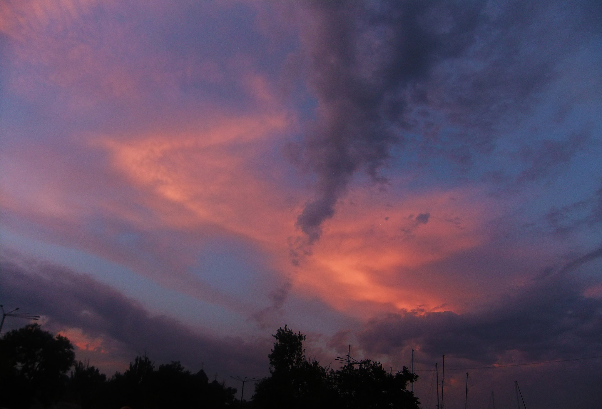 FujiFilm FinePix JZ500 (FinePix JZ505) sample photo. Sky photography