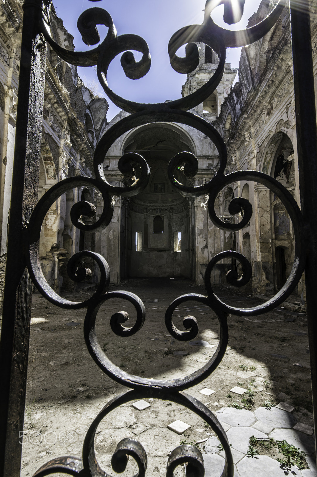 Sigma 10-20mm F4-5.6 EX DC HSM sample photo. Church ruins photography
