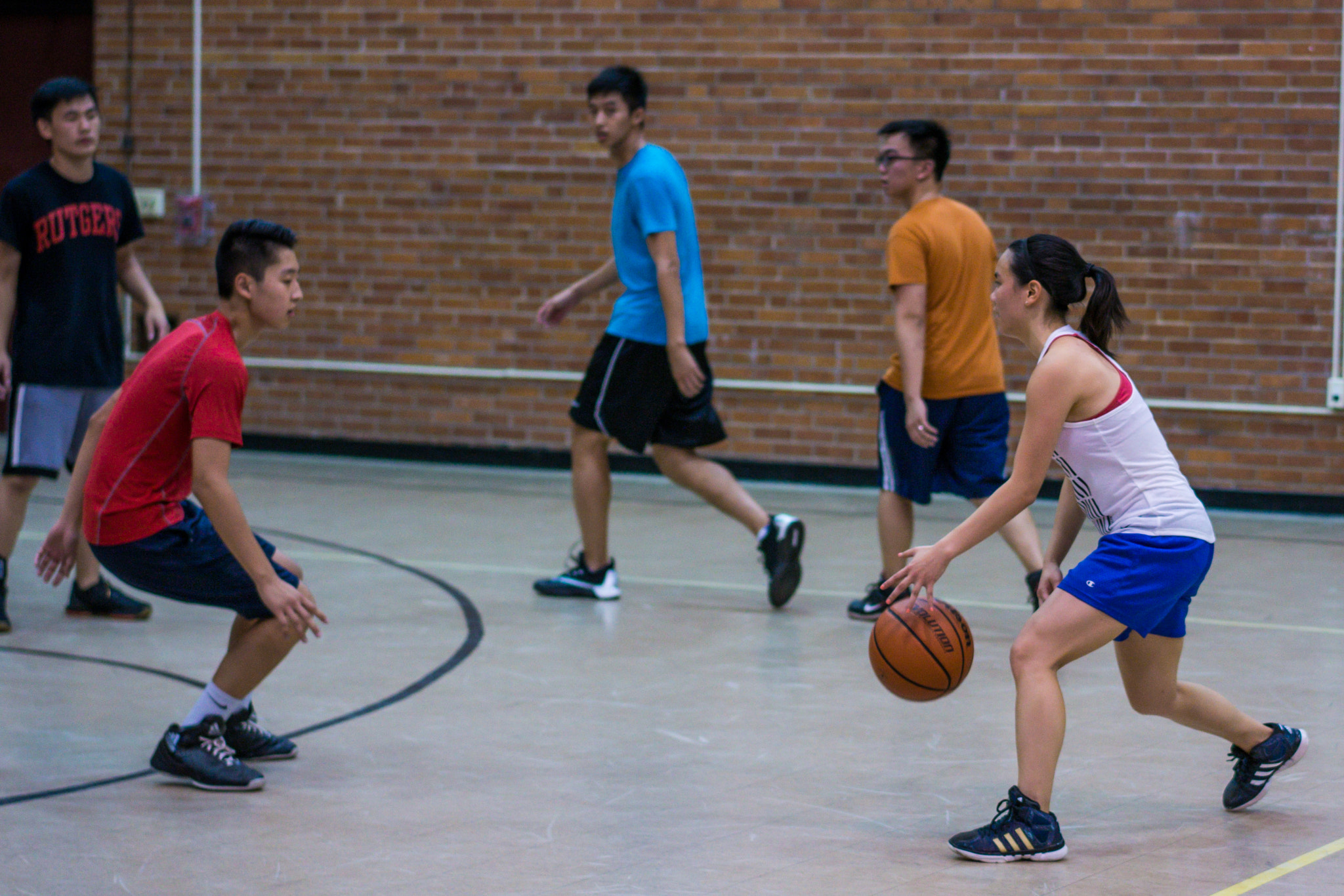 55mm F1.8 ZA sample photo. Bball photography