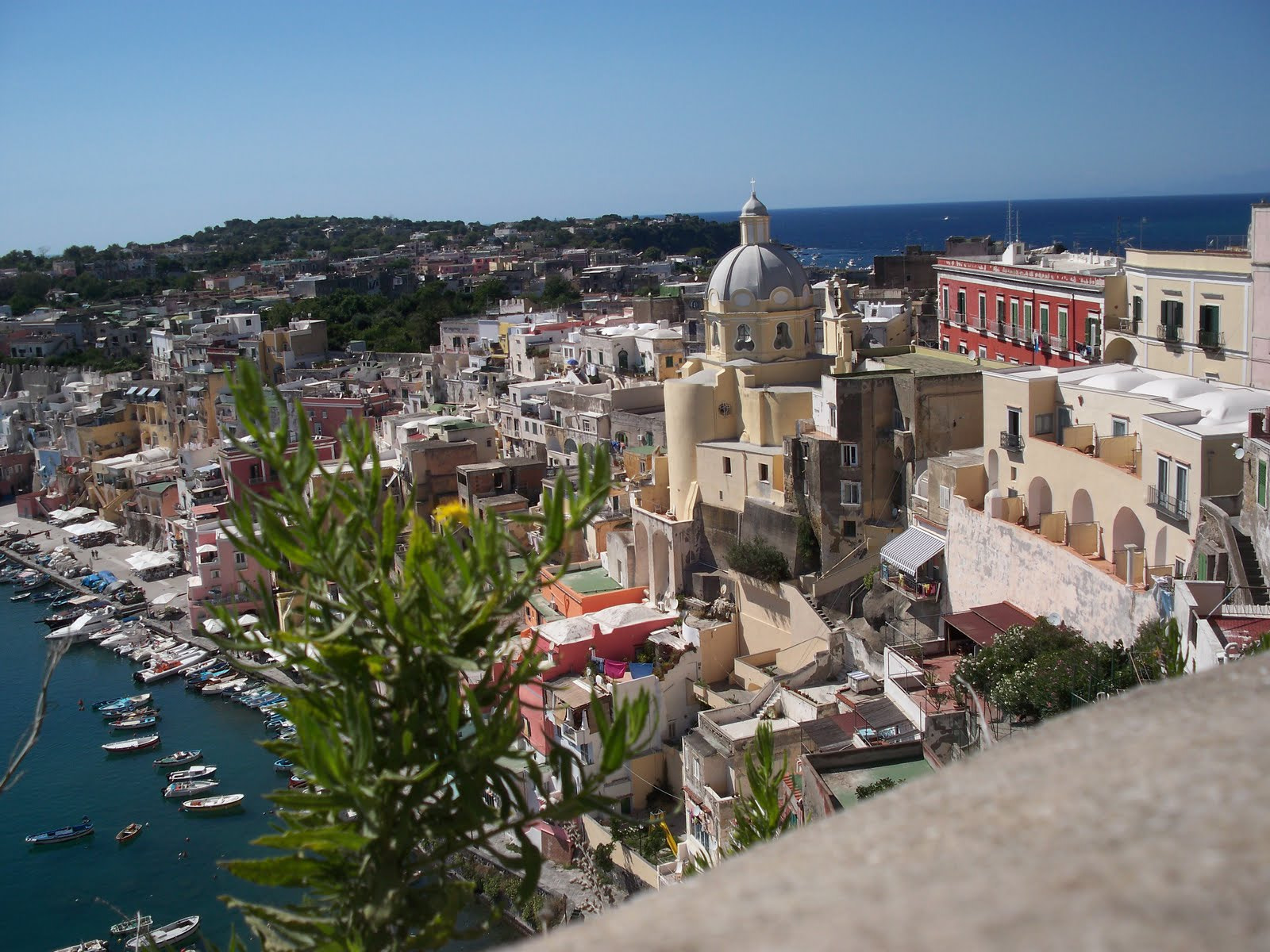 Kodak V1233 ZOOM DIGITAL CAMERA sample photo. Procida photography