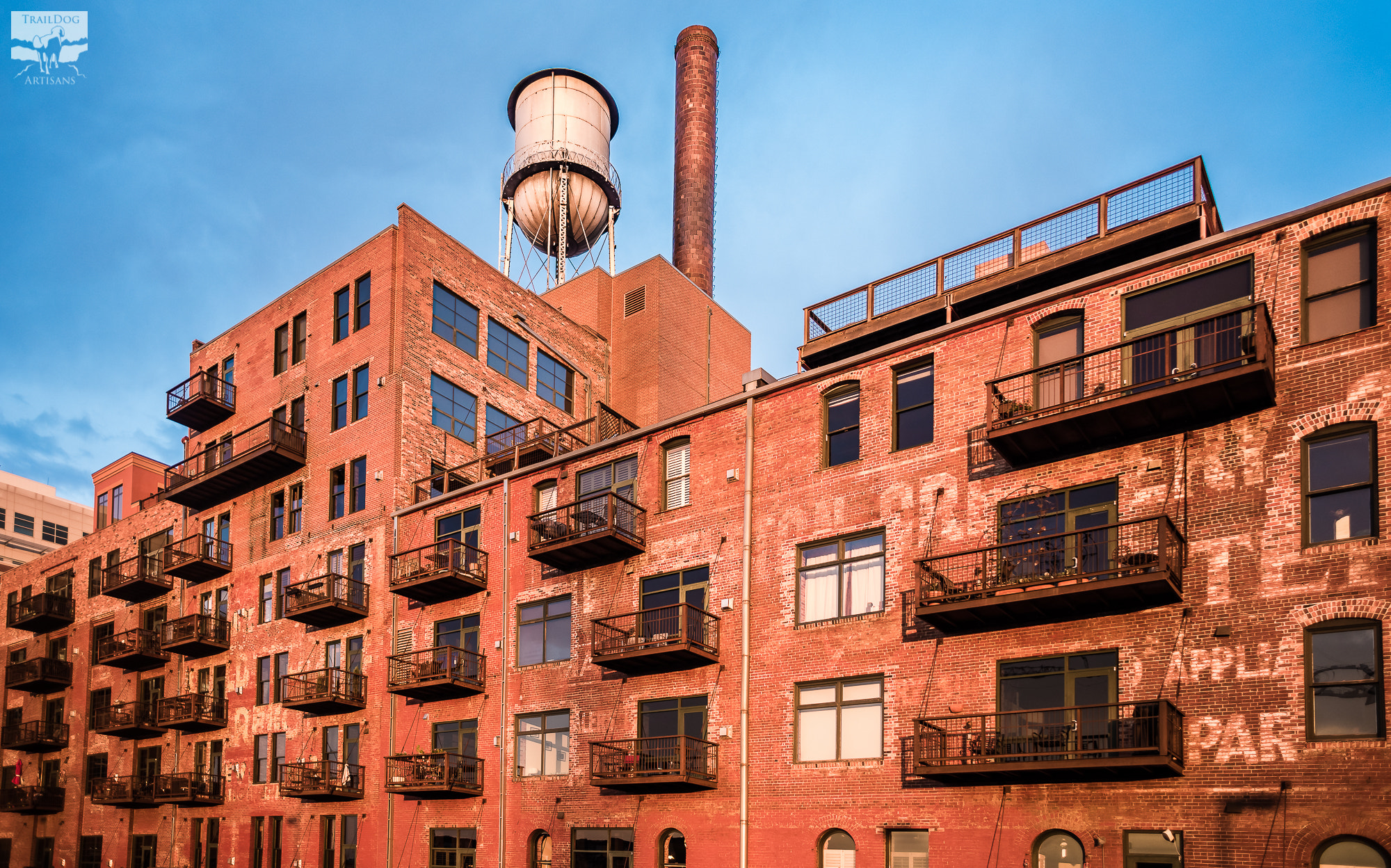 Nikon D810 + Nikon AF Nikkor 24mm F2.8D sample photo. "factory lofts in lodo" photography