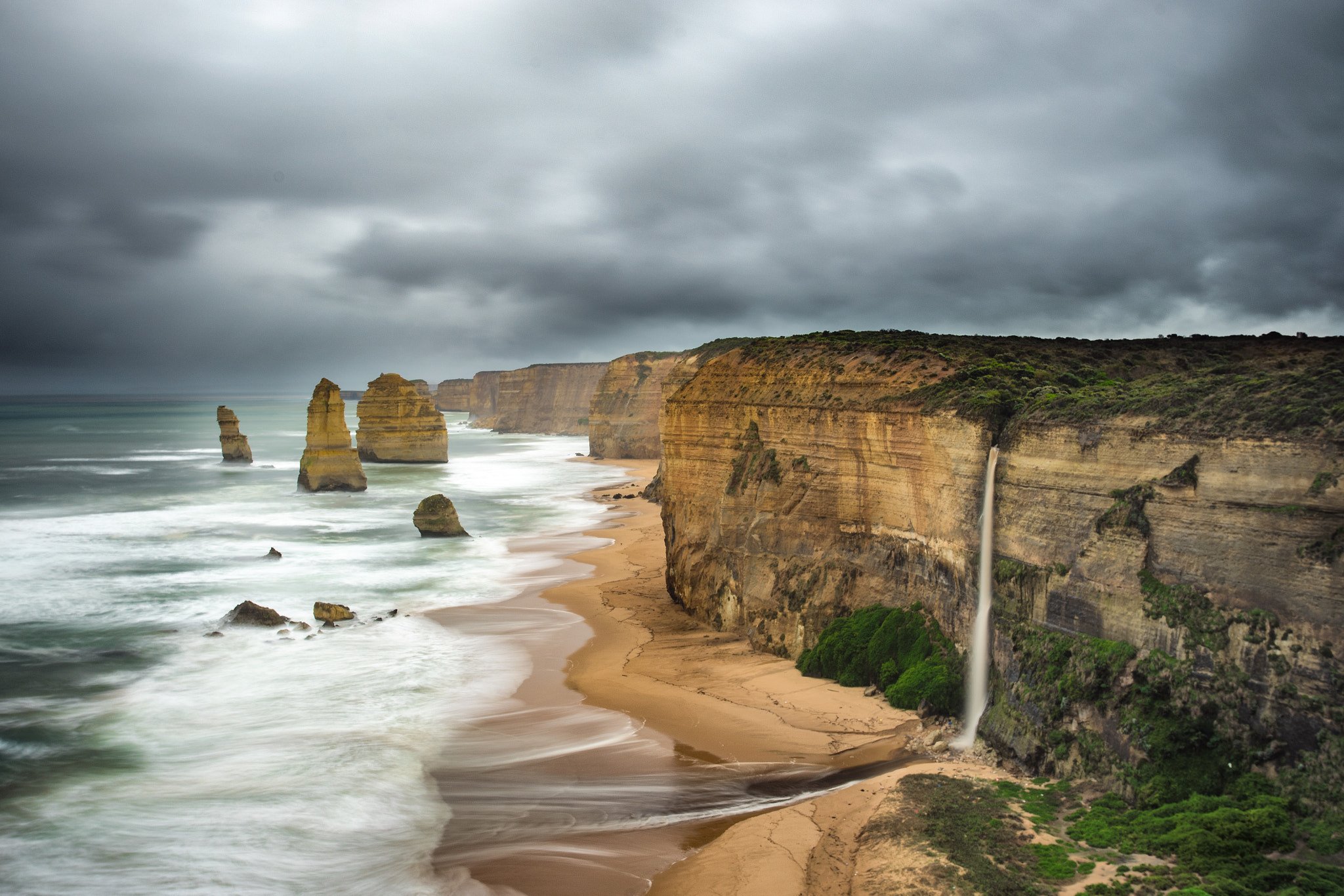 Sony a7 + Canon EF 17-40mm F4L USM sample photo. 12 apostles waterfall photography