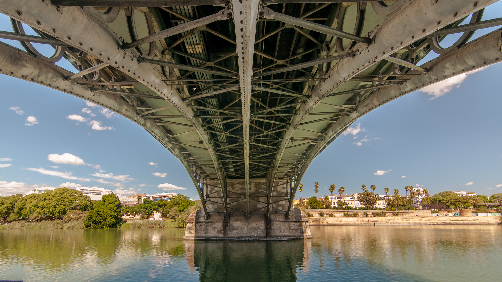 Nikon D300S sample photo. Puente de triana por abajo photography