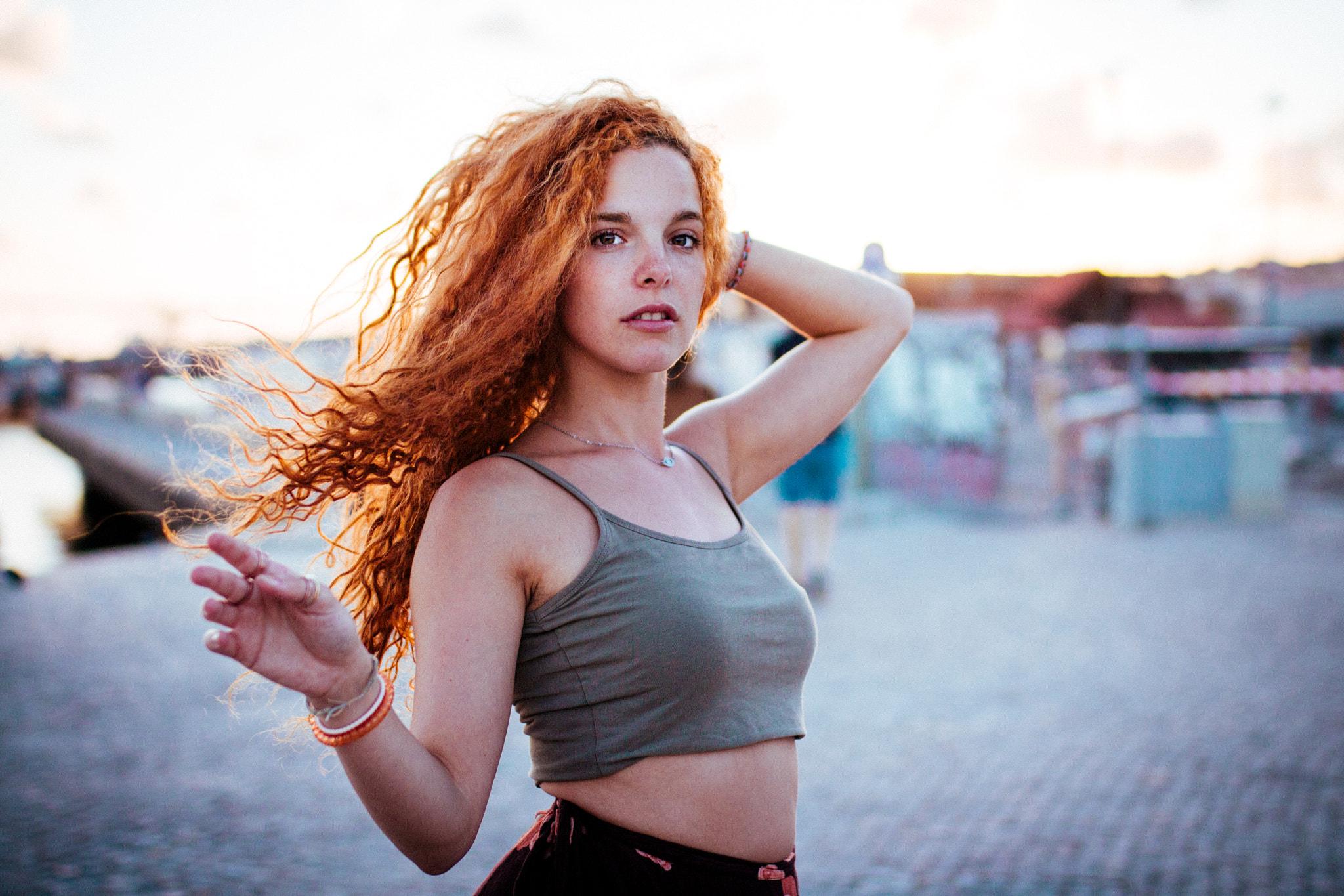 Canon EOS 650D (EOS Rebel T4i / EOS Kiss X6i) + Sigma 35mm F1.4 DG HSM Art sample photo. Dancing at the sunset photography
