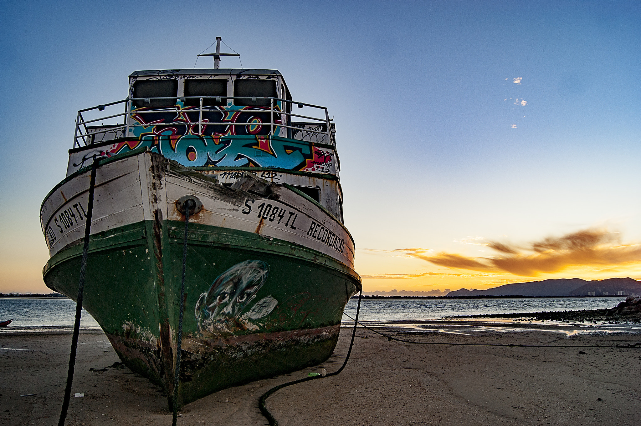 Sony Alpha DSLR-A390 + Sony DT 18-55mm F3.5-5.6 SAM sample photo. The moorings of abandonment photography