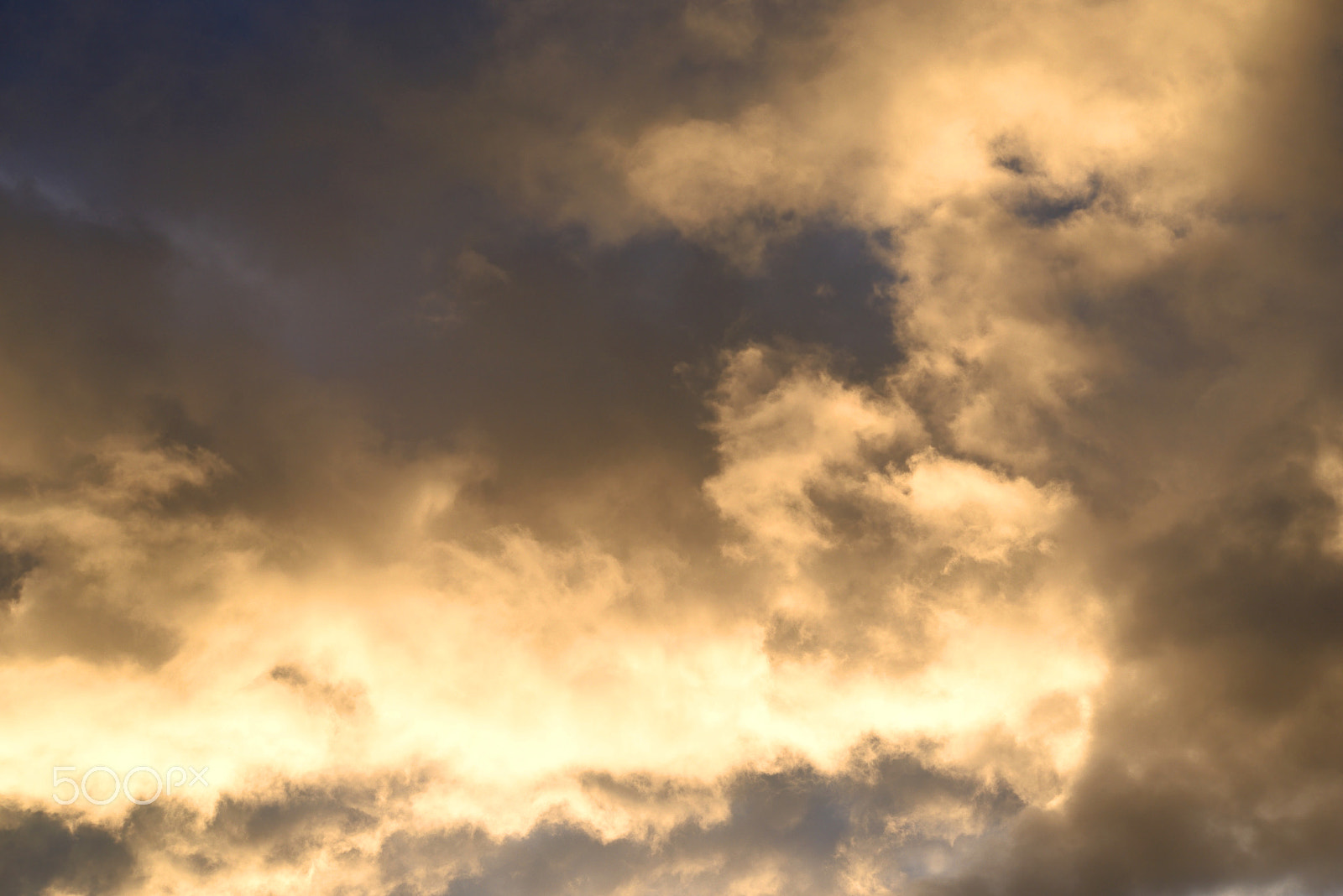 Nikon D610 sample photo. Cloud sky at sunset. photography