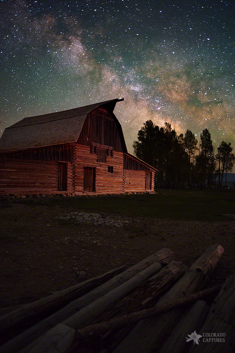 smc PENTAX-F 28mm F2.8 sample photo. Leftover logs photography