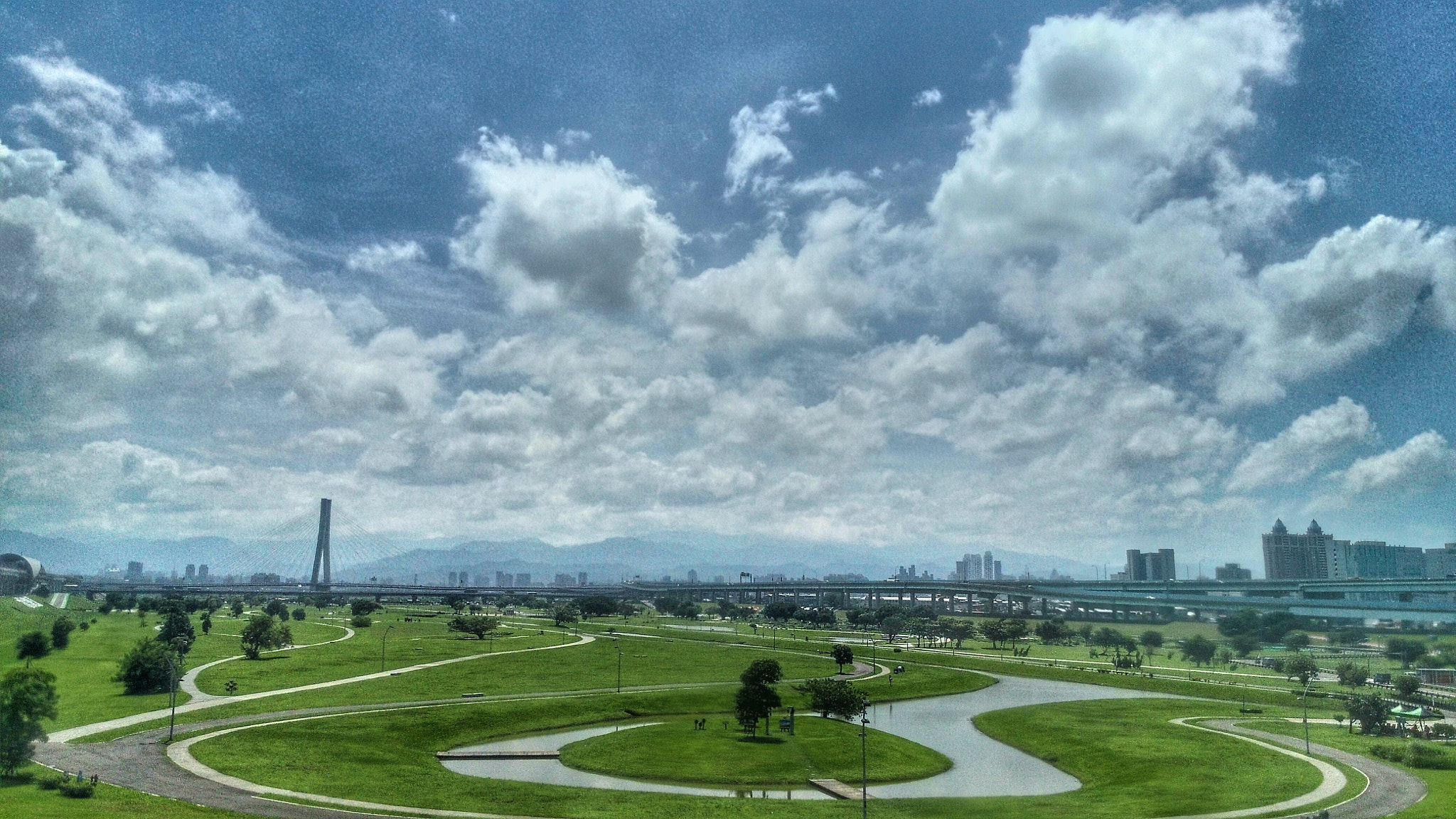 ASUS PadFone sample photo. Park in new taipei city photography