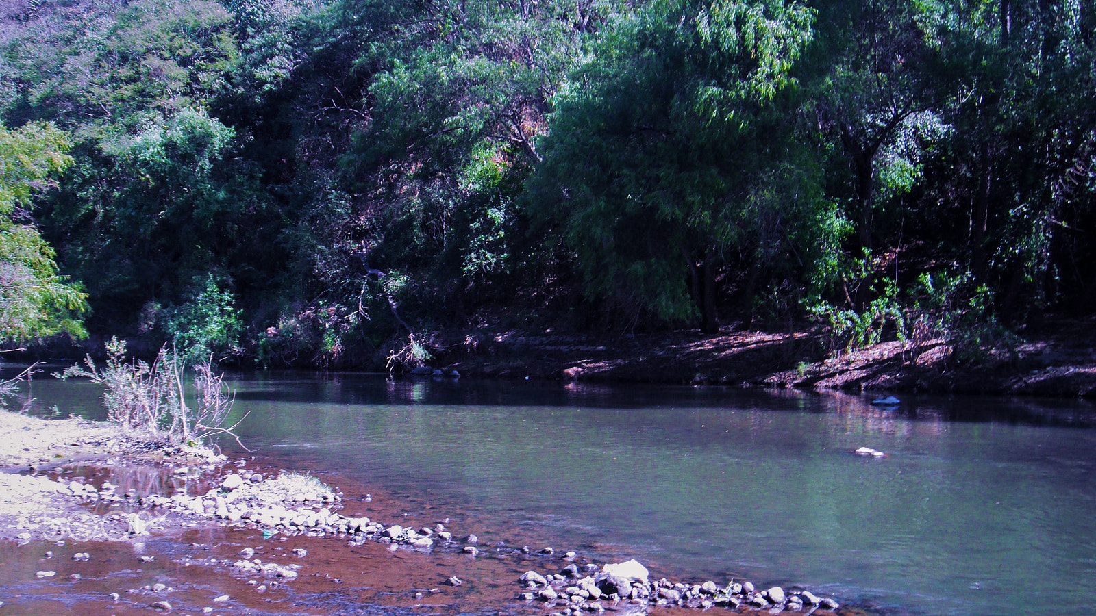 FujiFilm FinePix Z70 (FinePix Z71) sample photo. Tizatirla river flowing near tuxpan mexico photography