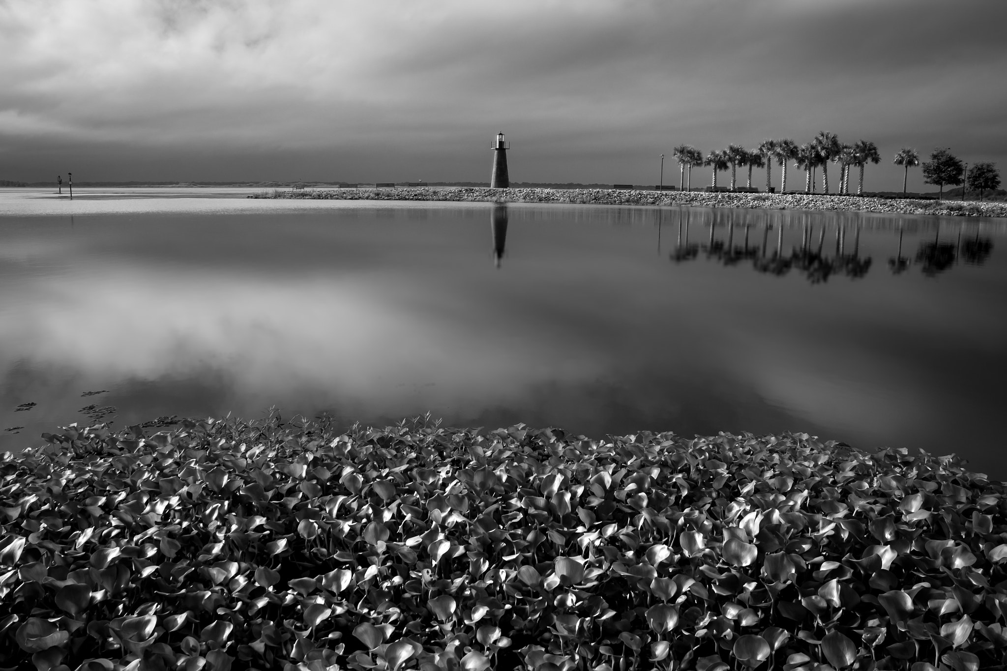 Canon EOS 450D (EOS Rebel XSi / EOS Kiss X2) sample photo. Bw lighthouse photography