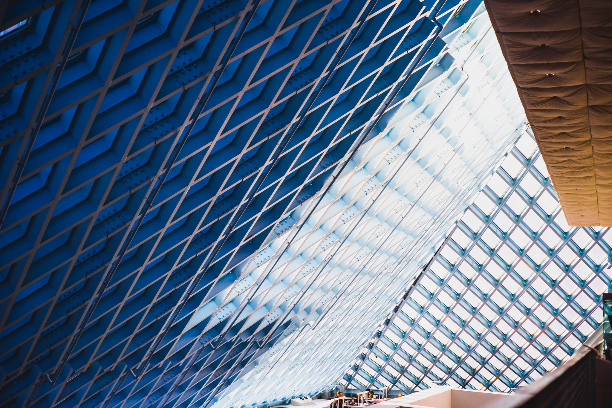 Sony a7 + Minolta AF 50mm F1.7 sample photo. Seattle public library photography