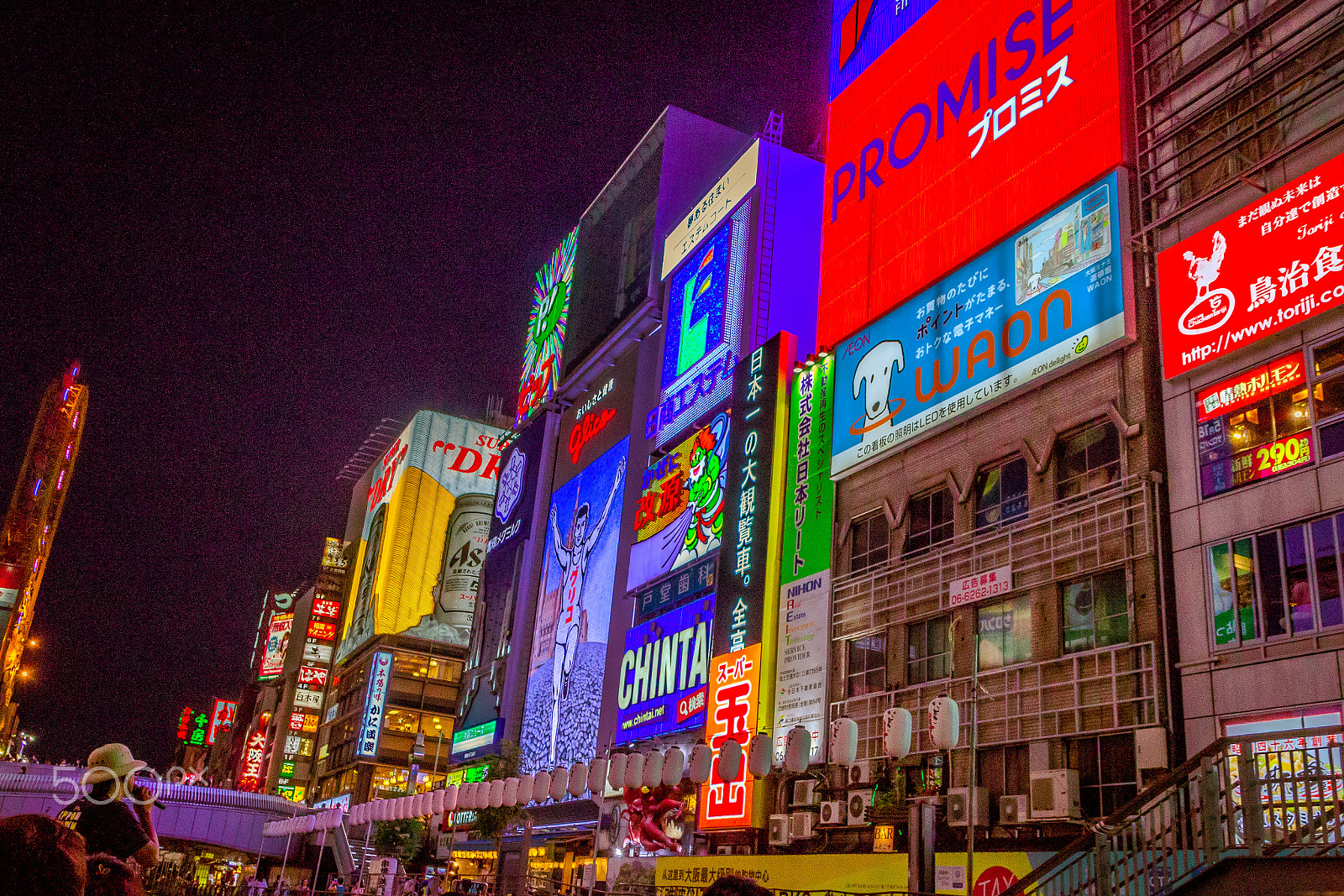 Canon TS-E 90mm F2.8 Tilt-Shift sample photo. Dotonbori photography