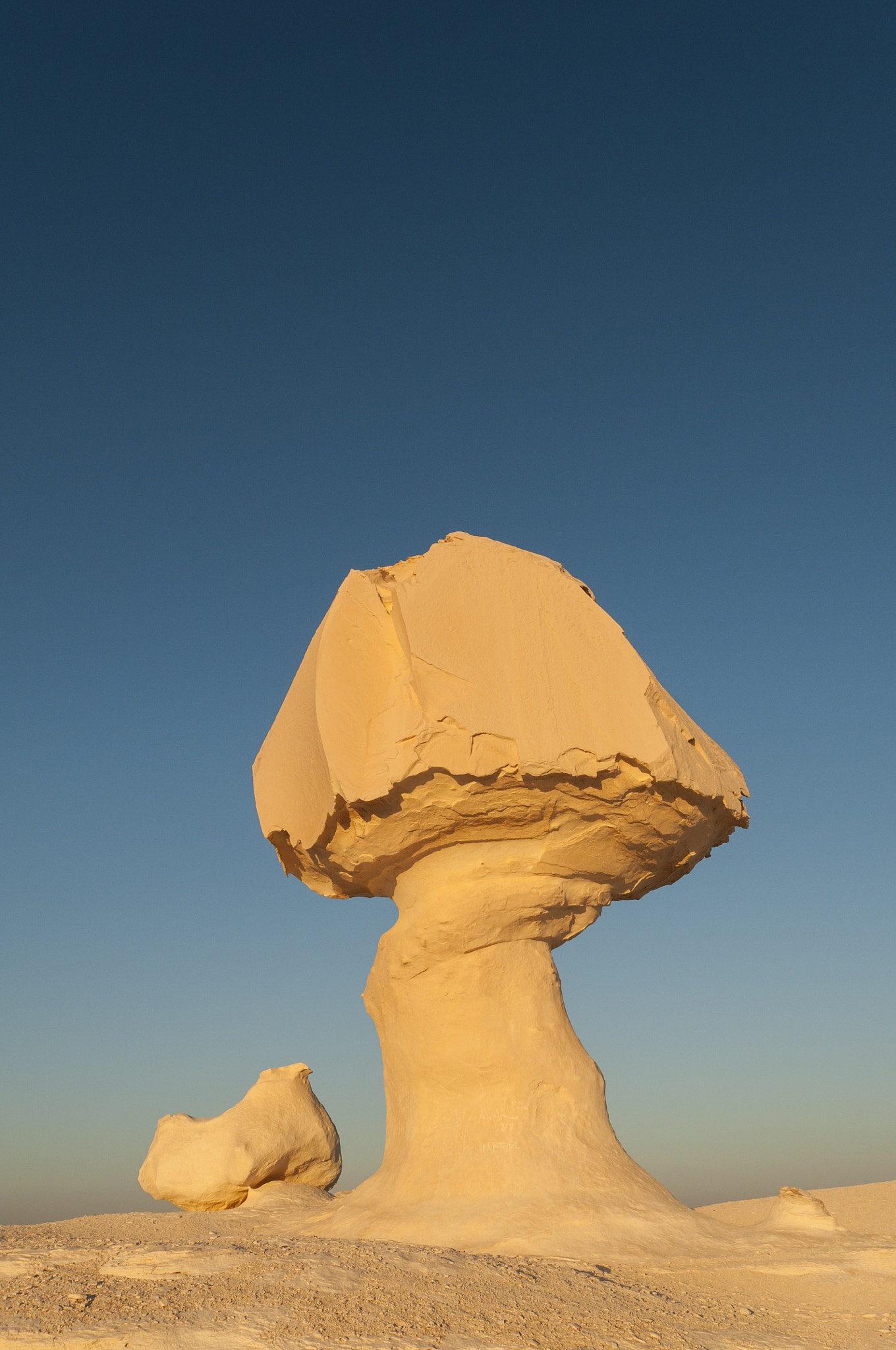 Nikon D300 sample photo. Rock formations, white desert, egypt photography