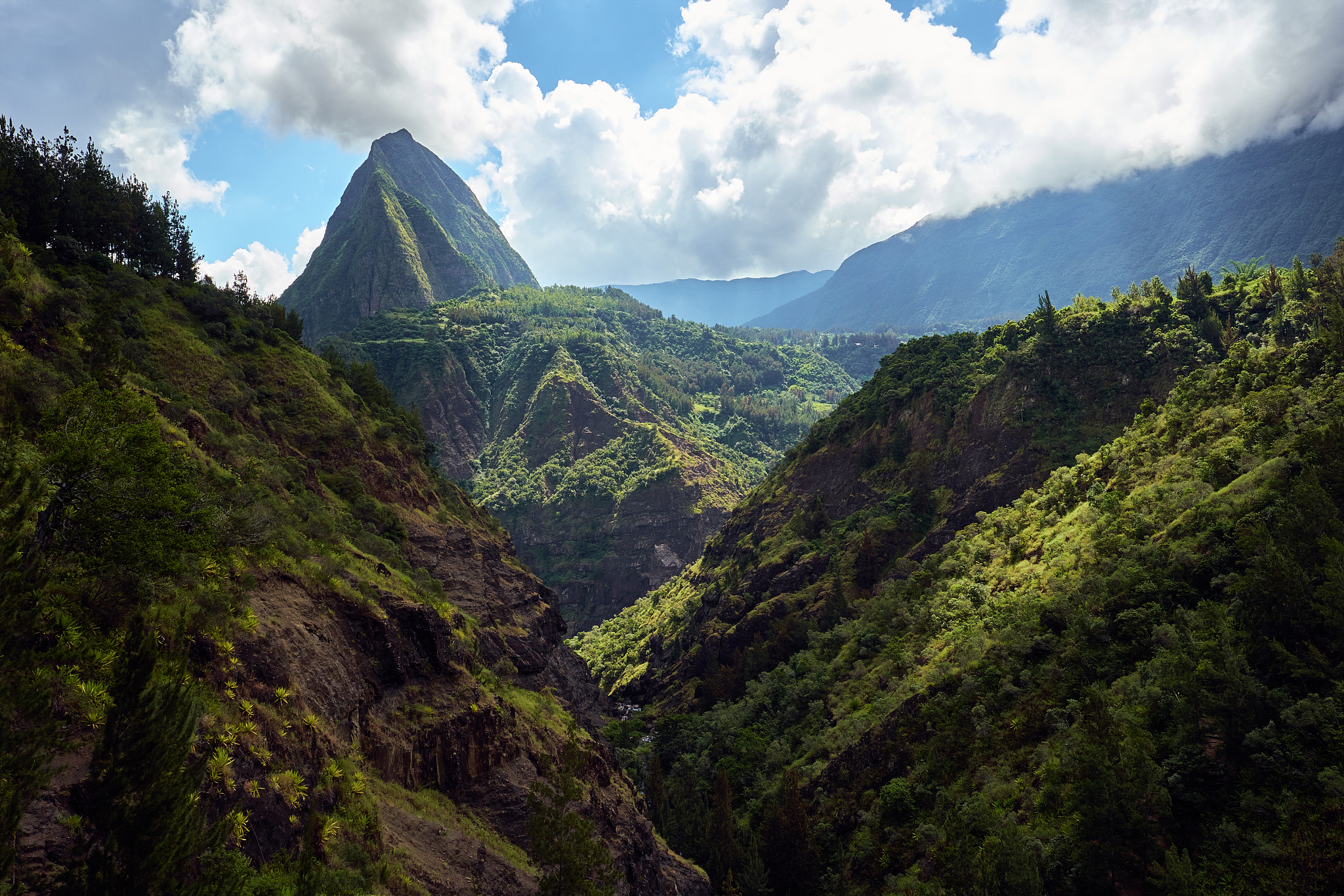 Fujifilm X-E1 + Fujifilm XF 16mm F1.4 R WR sample photo. Somewhere between aurère and cayenne in mafate photography