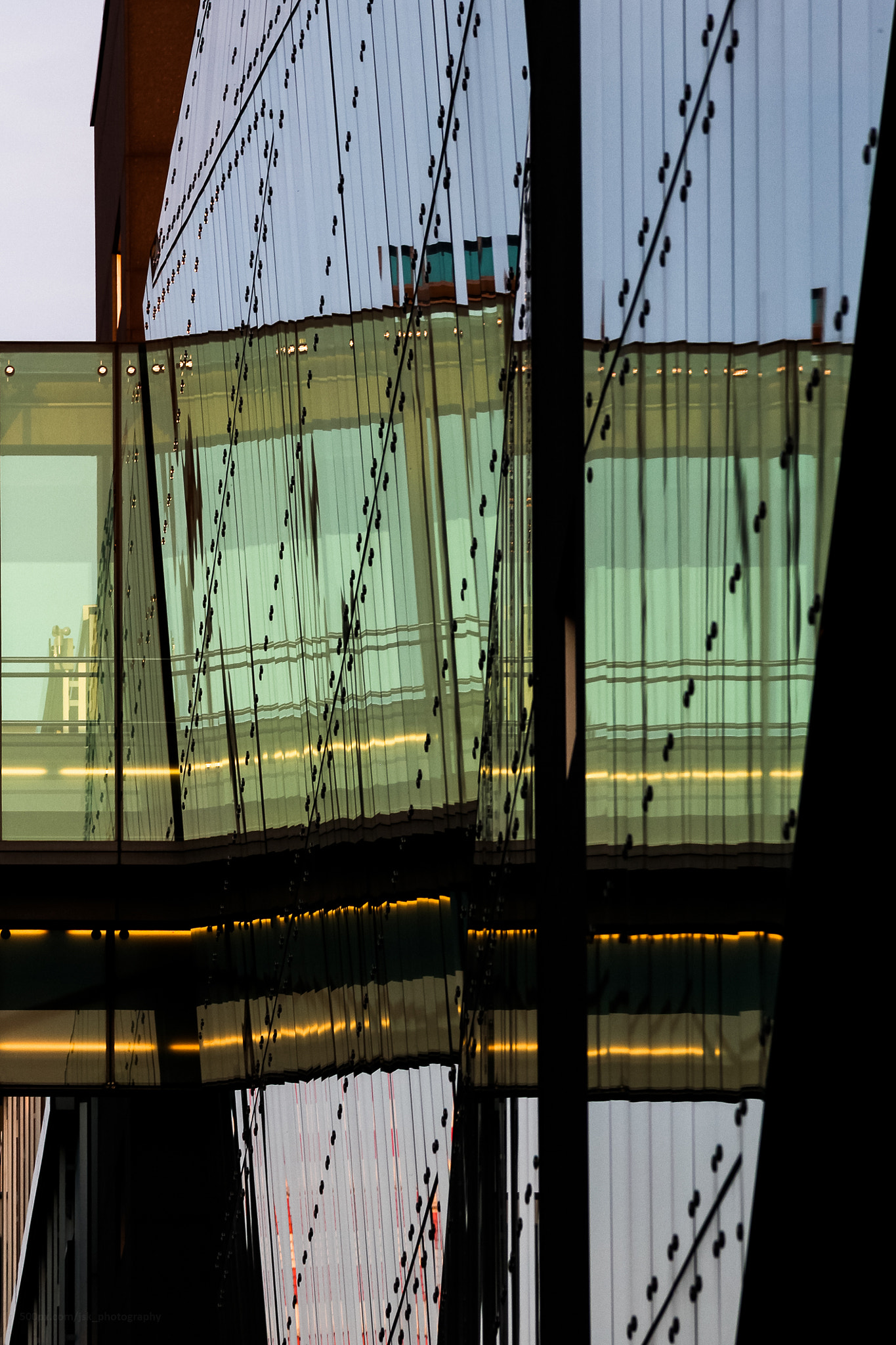 Sigma 70-200mm F2.8 EX DG OS HSM sample photo. Refracted bridge photography