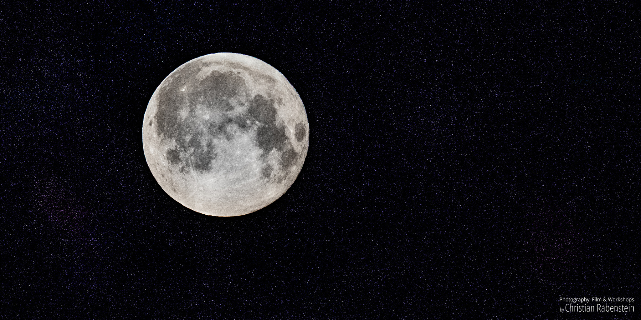 Nikon D800 sample photo. Full moon in deep space photography