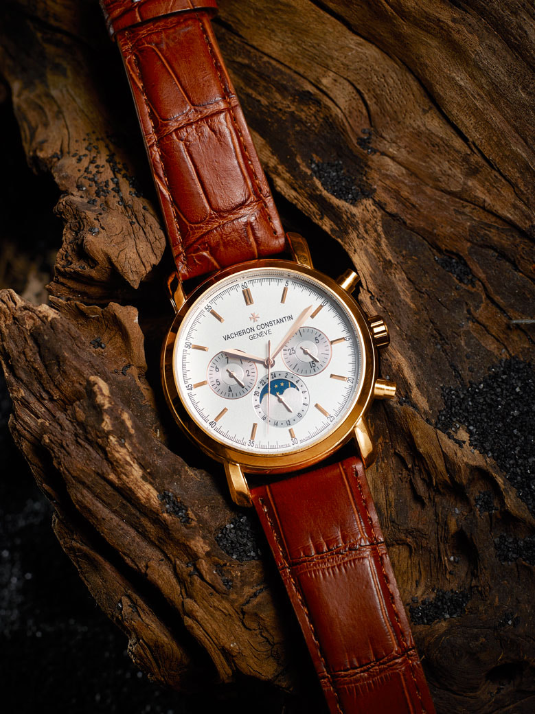 Phase One IQ140 + Schneider LS 80mm f/2.8 sample photo. Vacheron constantin watch photography
