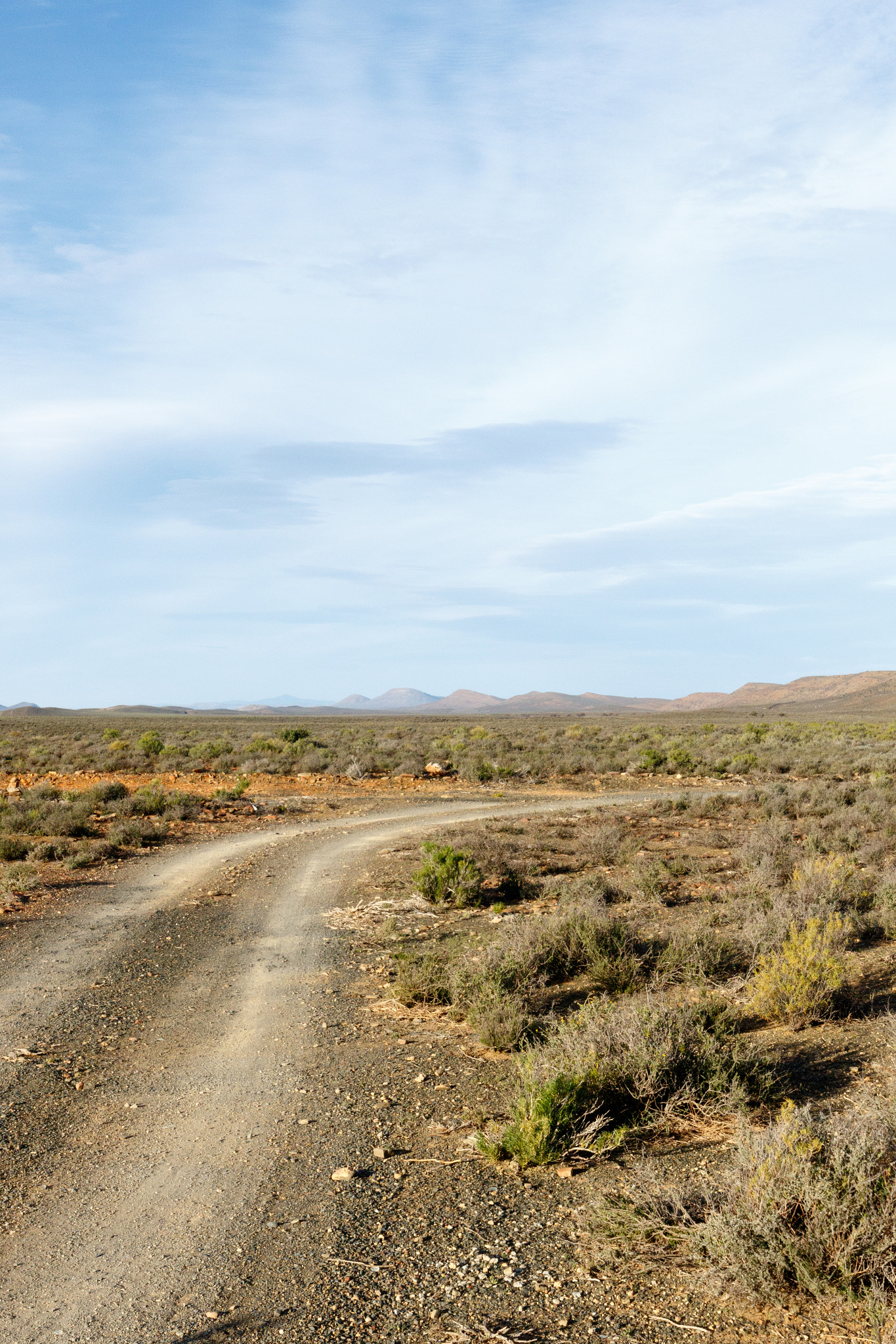Canon EF 300mm f/2.8L sample photo. Dusty road - the view from the sutherland observatory salt photography