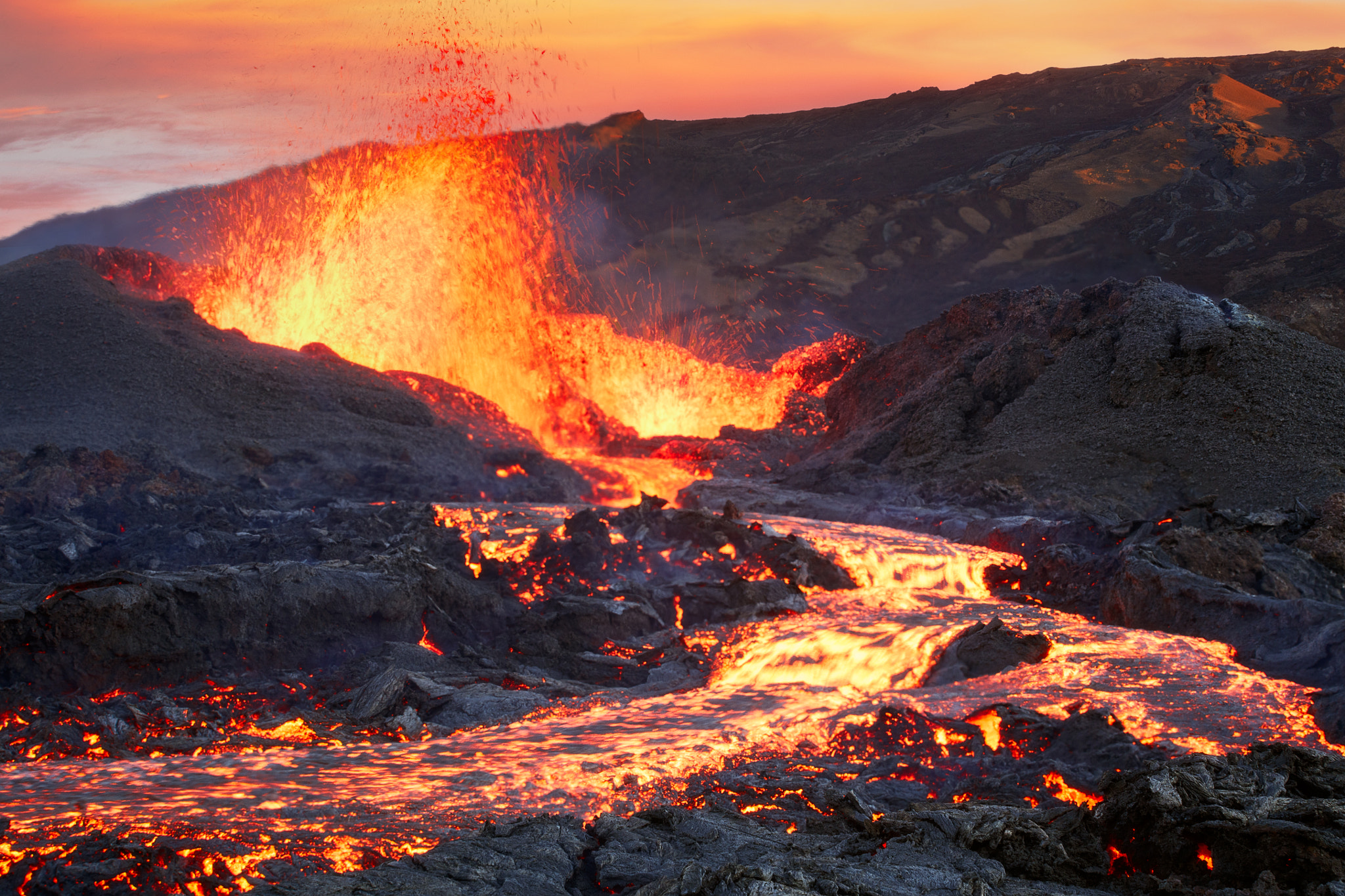 Canon EOS 5DS sample photo. La fournaise volcano! photography