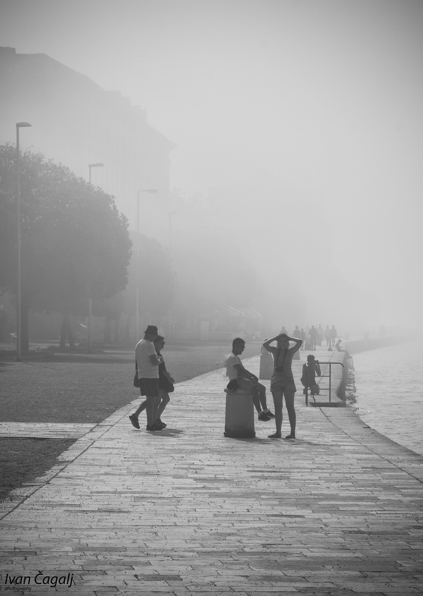 Tamron SP 24-70mm F2.8 Di VC USD sample photo. Foggy morning in zadar photography