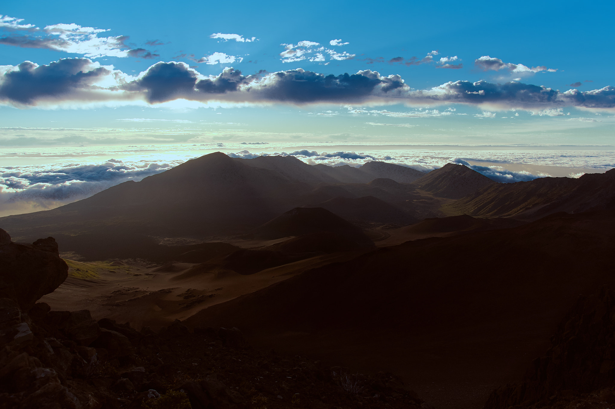 Sony SLT-A55 (SLT-A55V) sample photo. Sunrise (hawaii) photography
