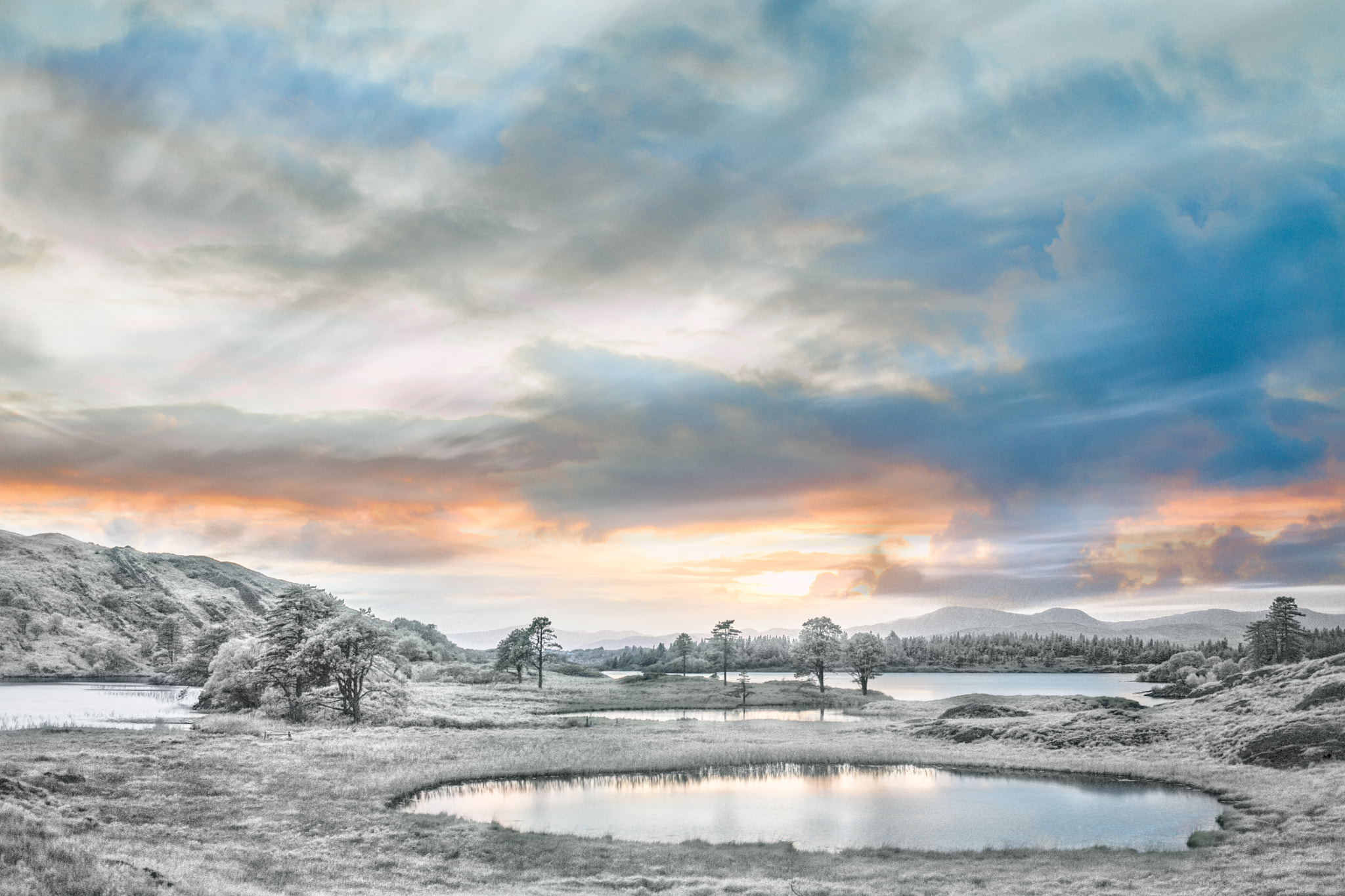 Canon EOS 5DS R sample photo. Lough inchiquin photography