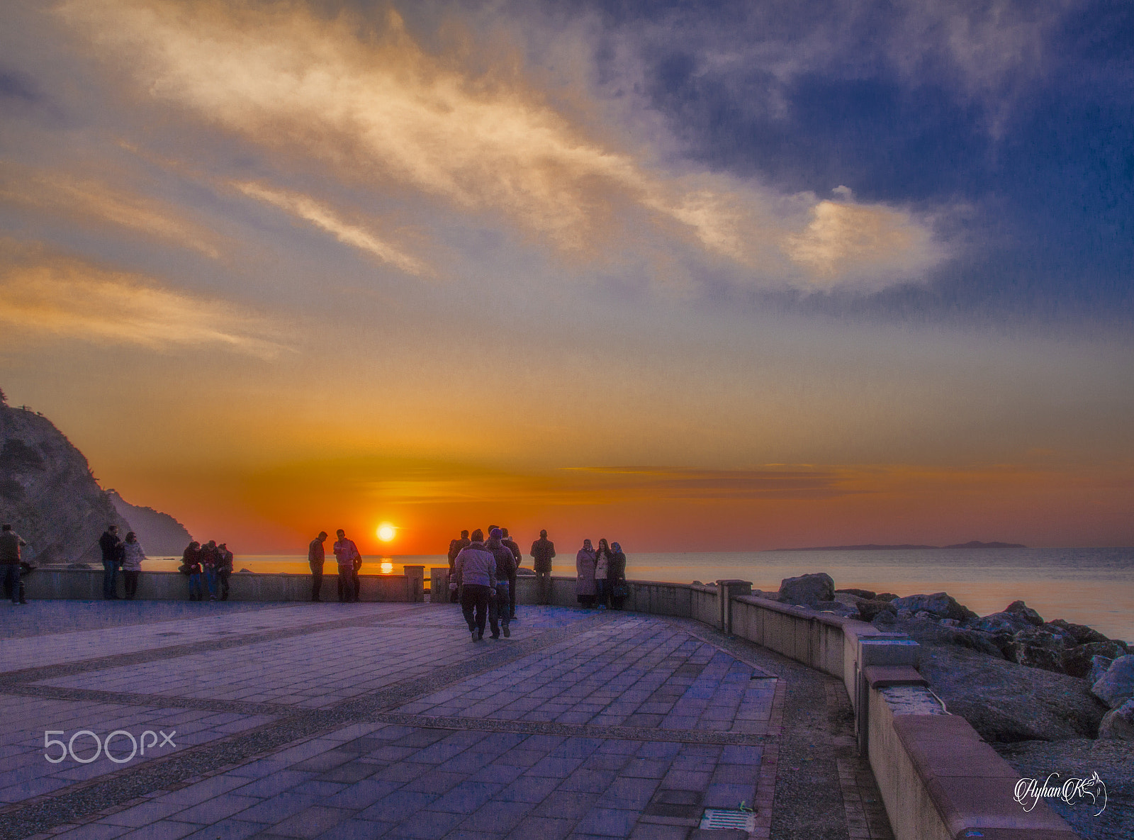 Sigma 18-250mm F3.5-6.3 DC OS HSM sample photo. Orange sunset photography